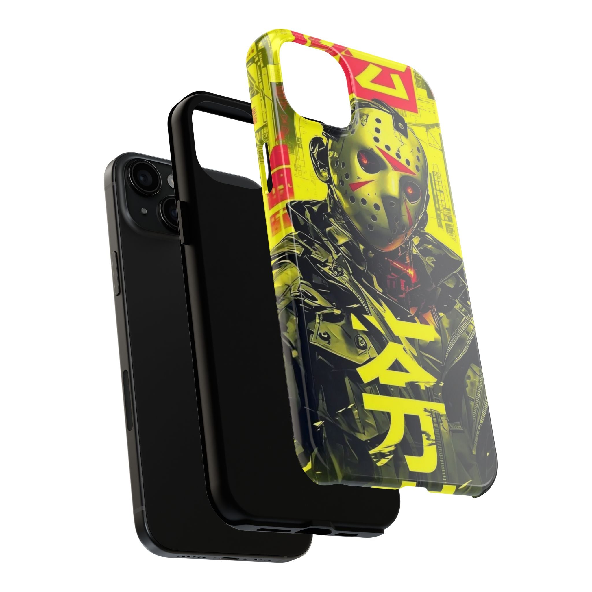 Cyberpunk Tough Phone Case - Unique Tech Accessory for Gamers, Gift for Birthdays, Holidays, Phone Protection, Stylish Design