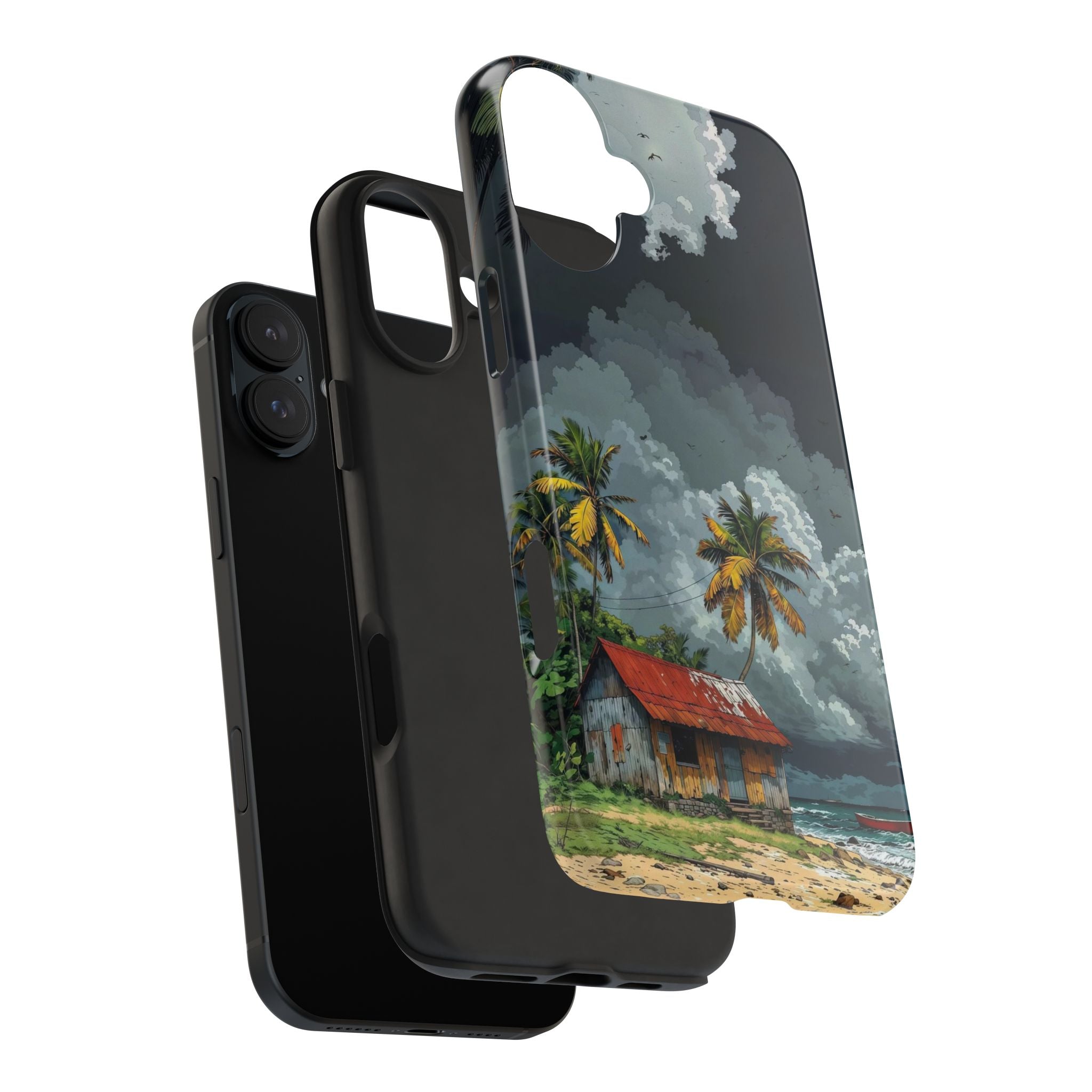 Tropical Beach Phone Cases - Coastal Vibes, Summer Gift, Adventure Ready, Travel Companion, Protective Cover Layer