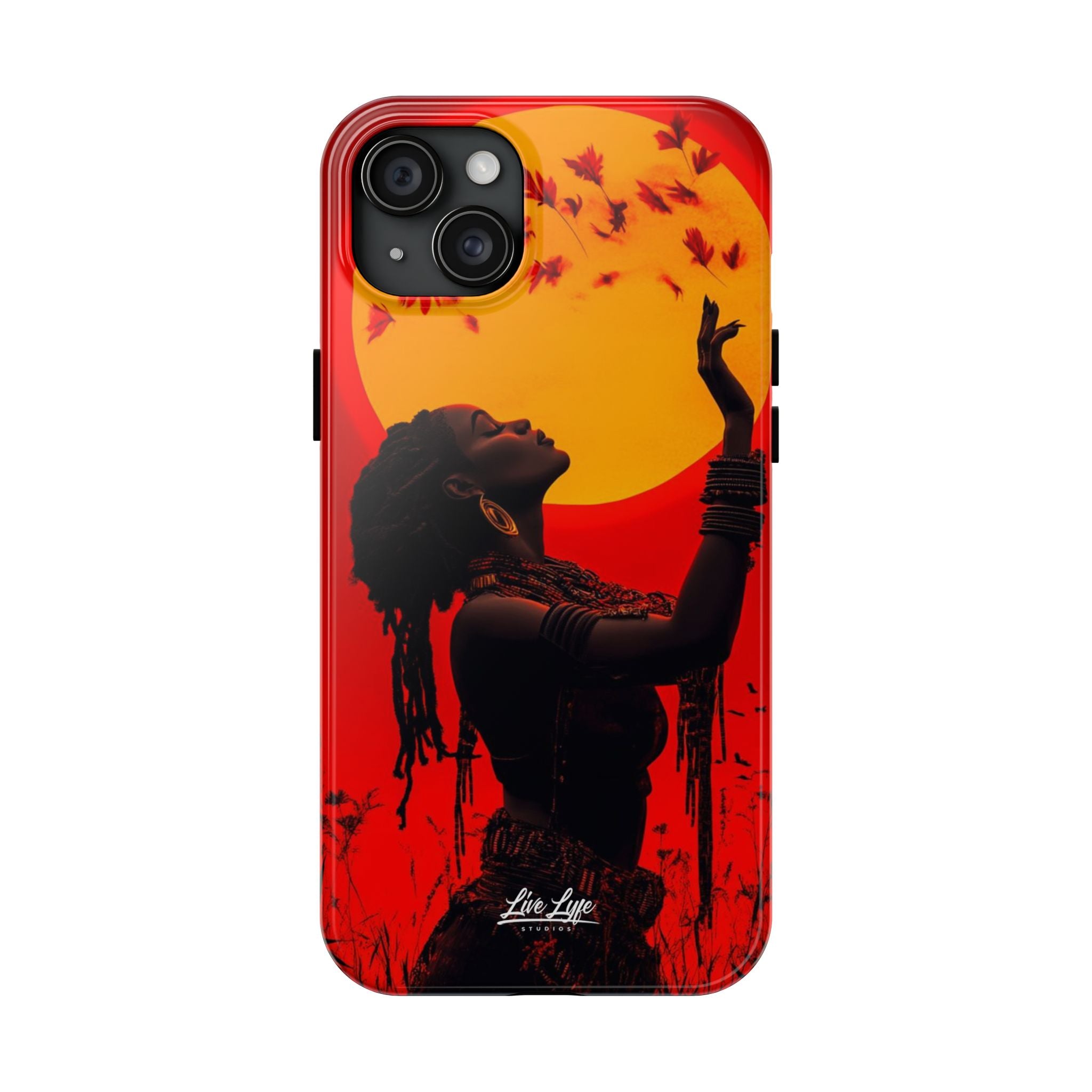 Sunset Spirit, Rasta Soul Awakening Phone Case