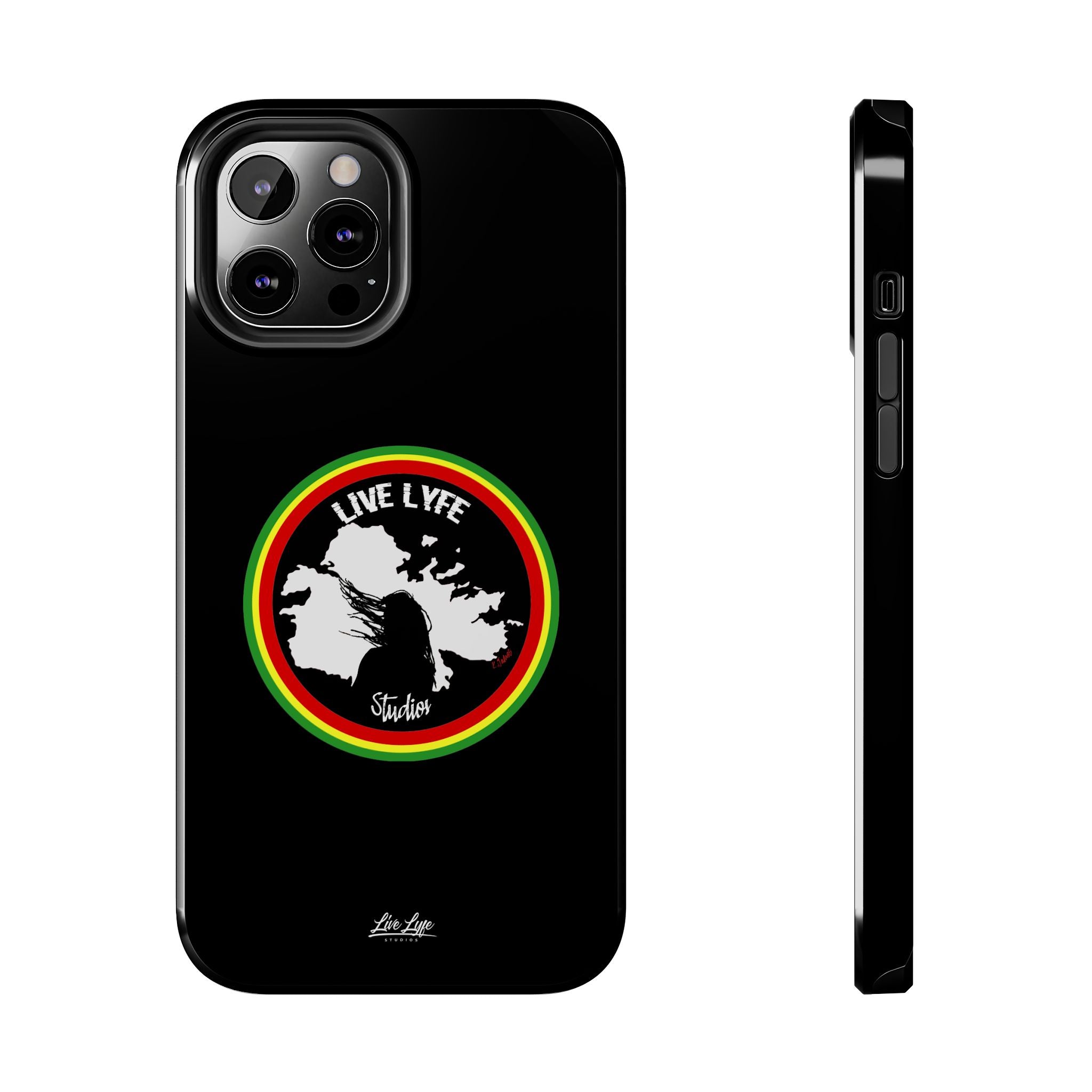 Livel Lyfe Phone Case – Sleek Black Cover