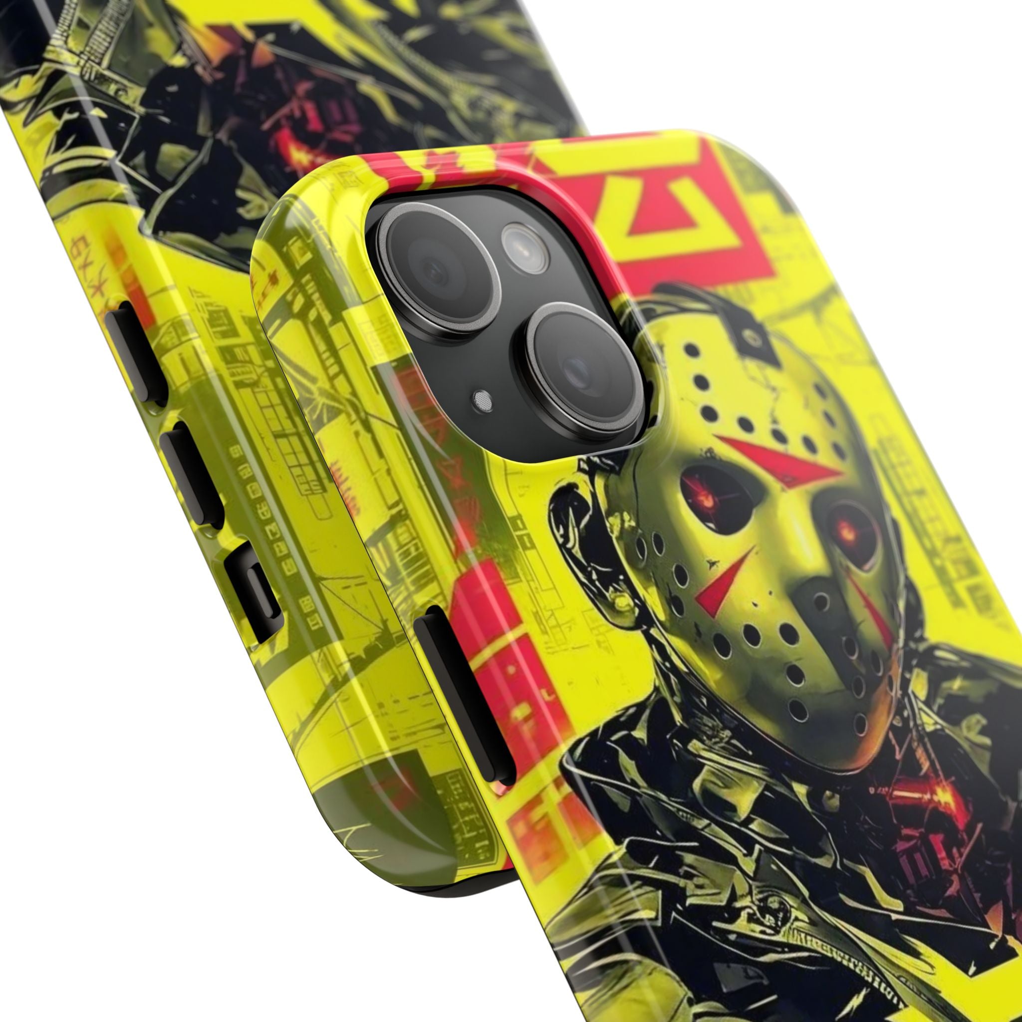 Cyberpunk Tough Phone Case - Unique Tech Accessory for Gamers, Gift for Birthdays, Holidays, Phone Protection, Stylish Design