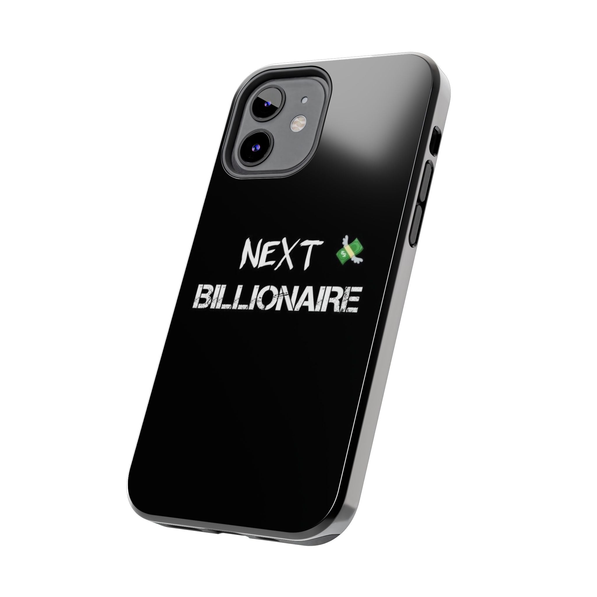 Bold Next Billionaire Phone Case, Tough Phone Cover, Entrepreneur Gift, Motivational Phone Accessory, Unique Tech Decor