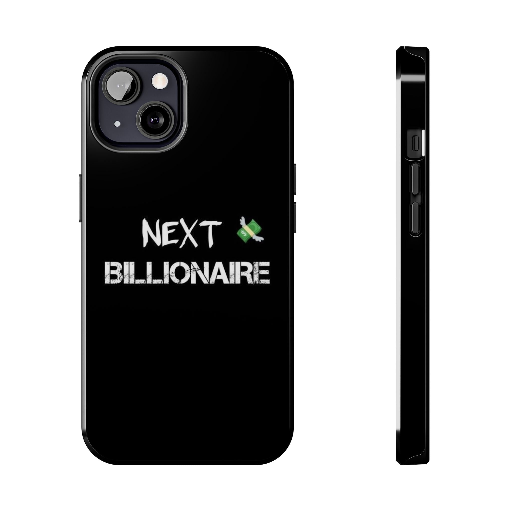 Bold Next Billionaire Phone Case, Tough Phone Cover, Entrepreneur Gift, Motivational Phone Accessory, Unique Tech Decor