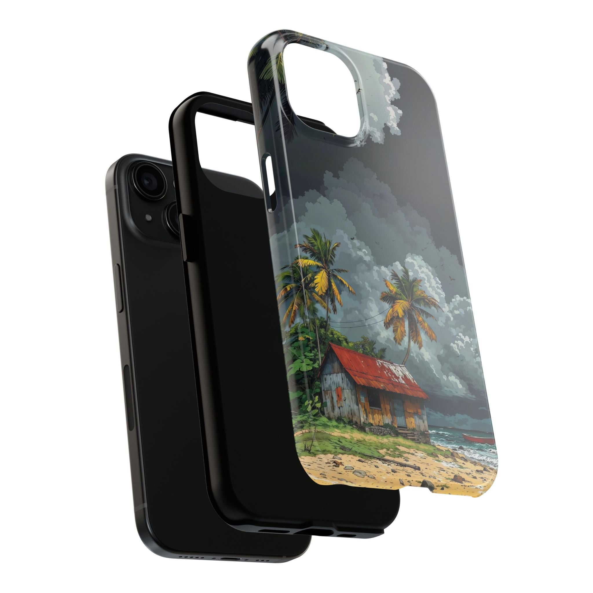 Tropical Beach Phone Cases - Coastal Vibes, Summer Gift, Adventure Ready, Travel Companion, Protective Cover Layer
