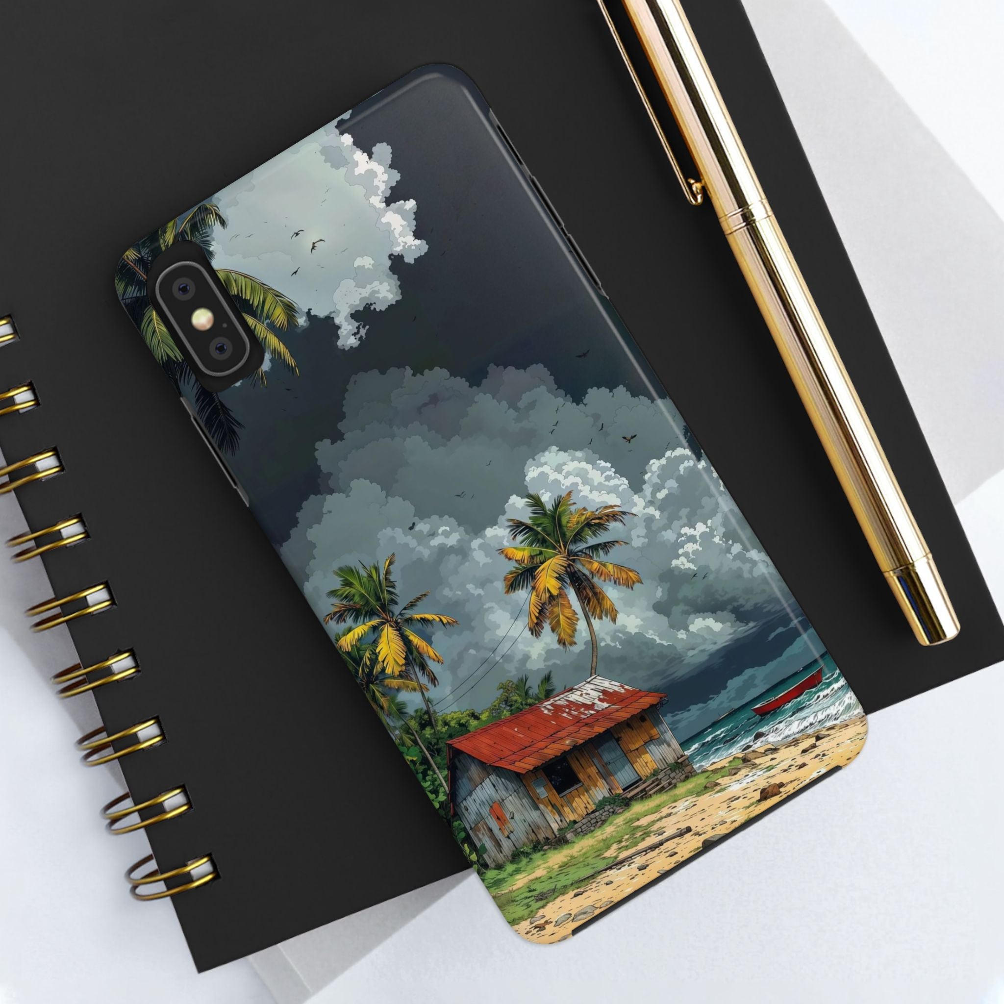 Tropical Beach Phone Cases - Coastal Vibes, Summer Gift, Adventure Ready, Travel Companion, Protective Cover Layer