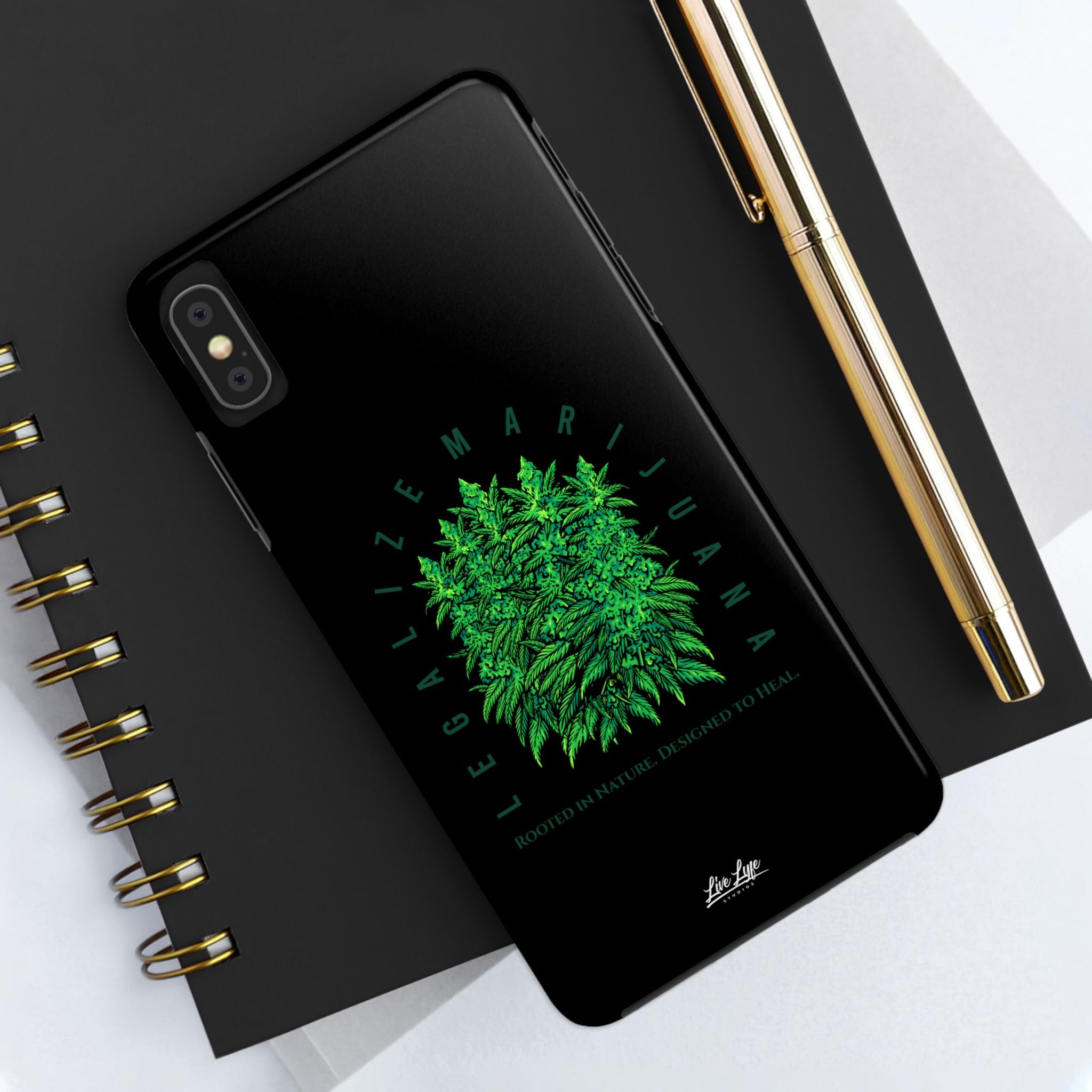 Legalize The Plant Phone Case – Sleek Black Cover