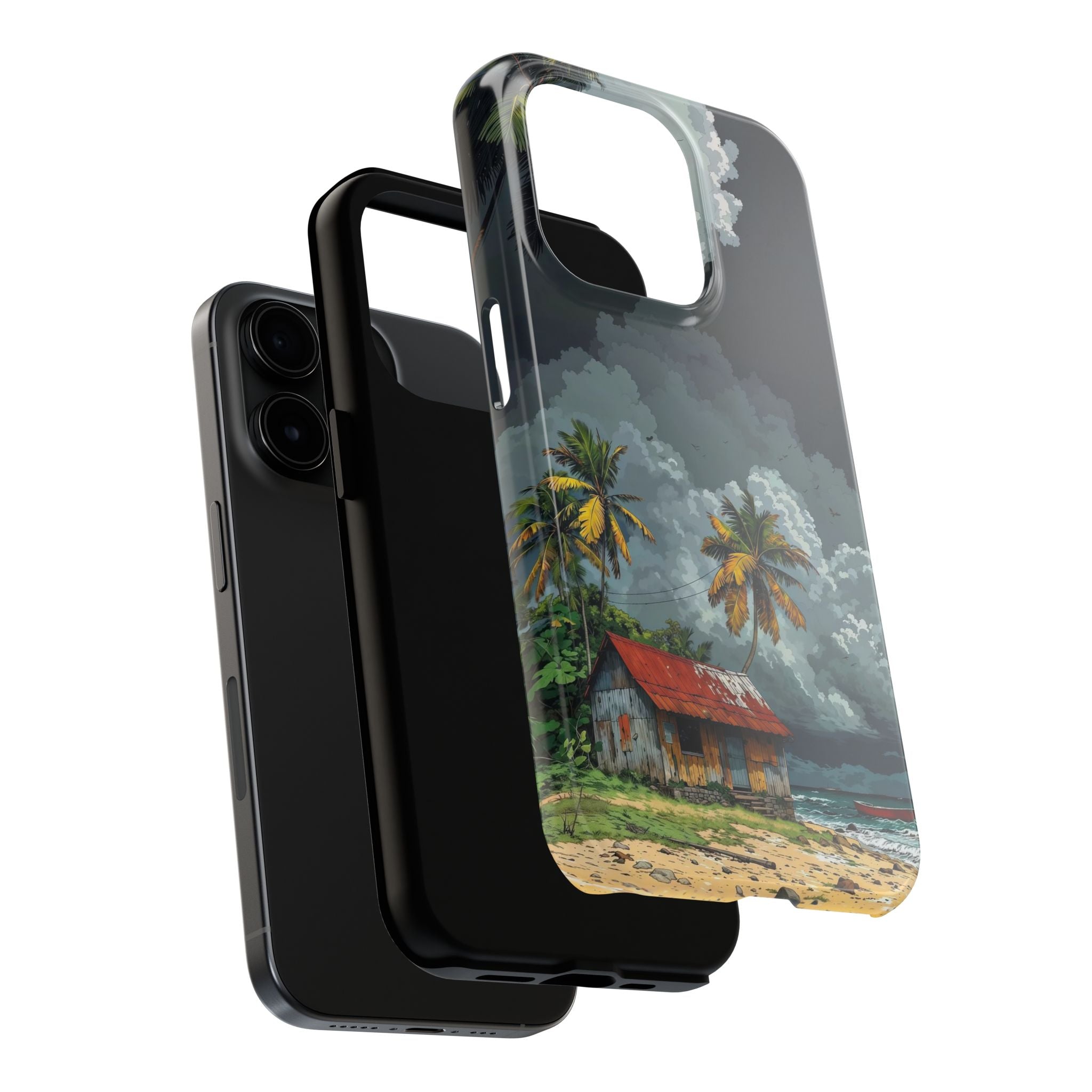 Tropical Beach Phone Cases - Coastal Vibes, Summer Gift, Adventure Ready, Travel Companion, Protective Cover Layer