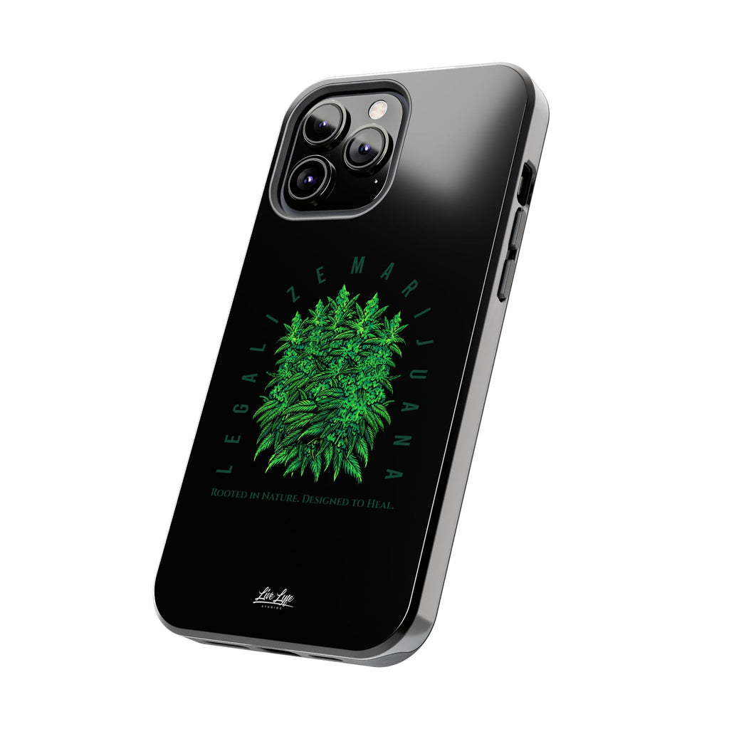 Legalize The Plant Phone Case – Sleek Black Cover