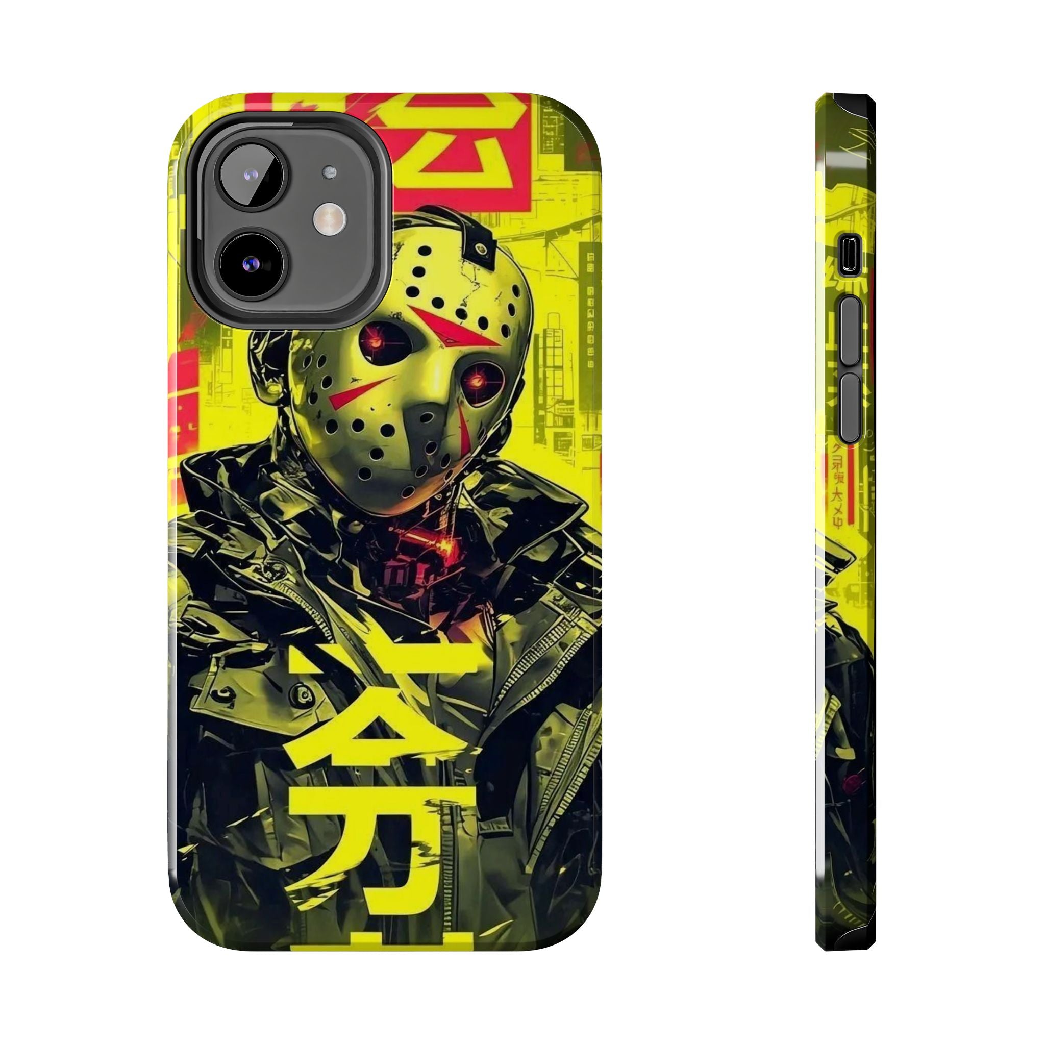 Cyberpunk Tough Phone Case - Unique Tech Accessory for Gamers, Gift for Birthdays, Holidays, Phone Protection, Stylish Design