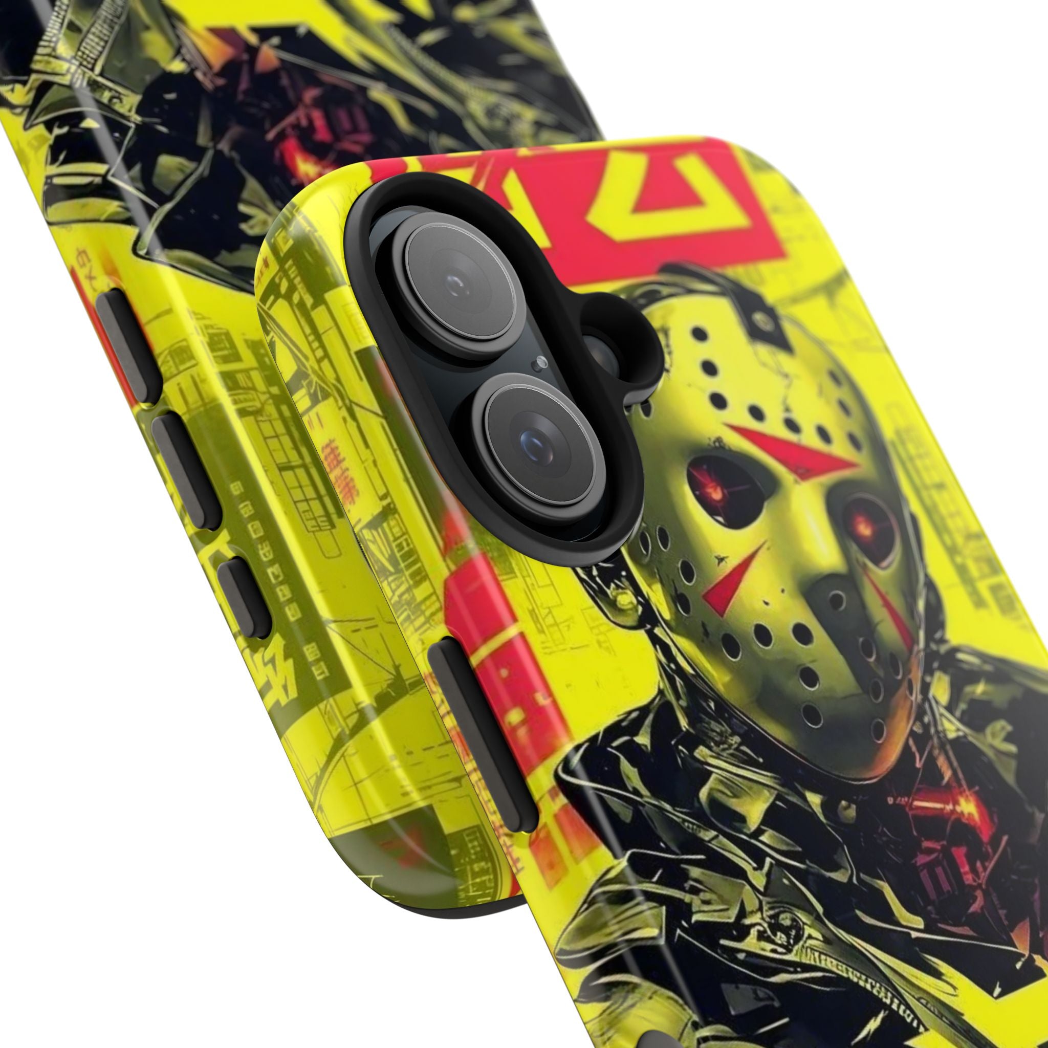 Cyberpunk Tough Phone Case - Unique Tech Accessory for Gamers, Gift for Birthdays, Holidays, Phone Protection, Stylish Design