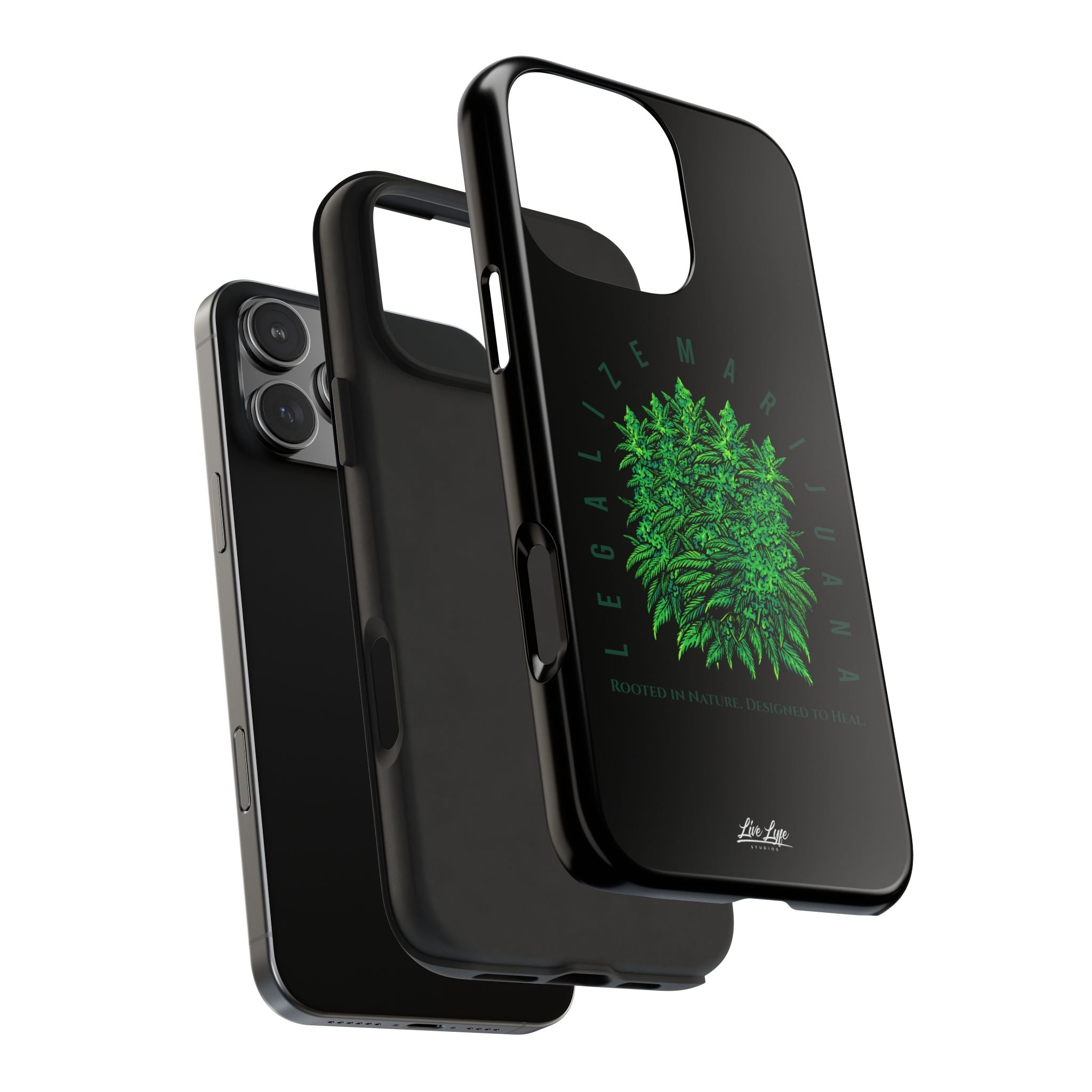 Legalize The Plant Phone Case – Sleek Black Cover