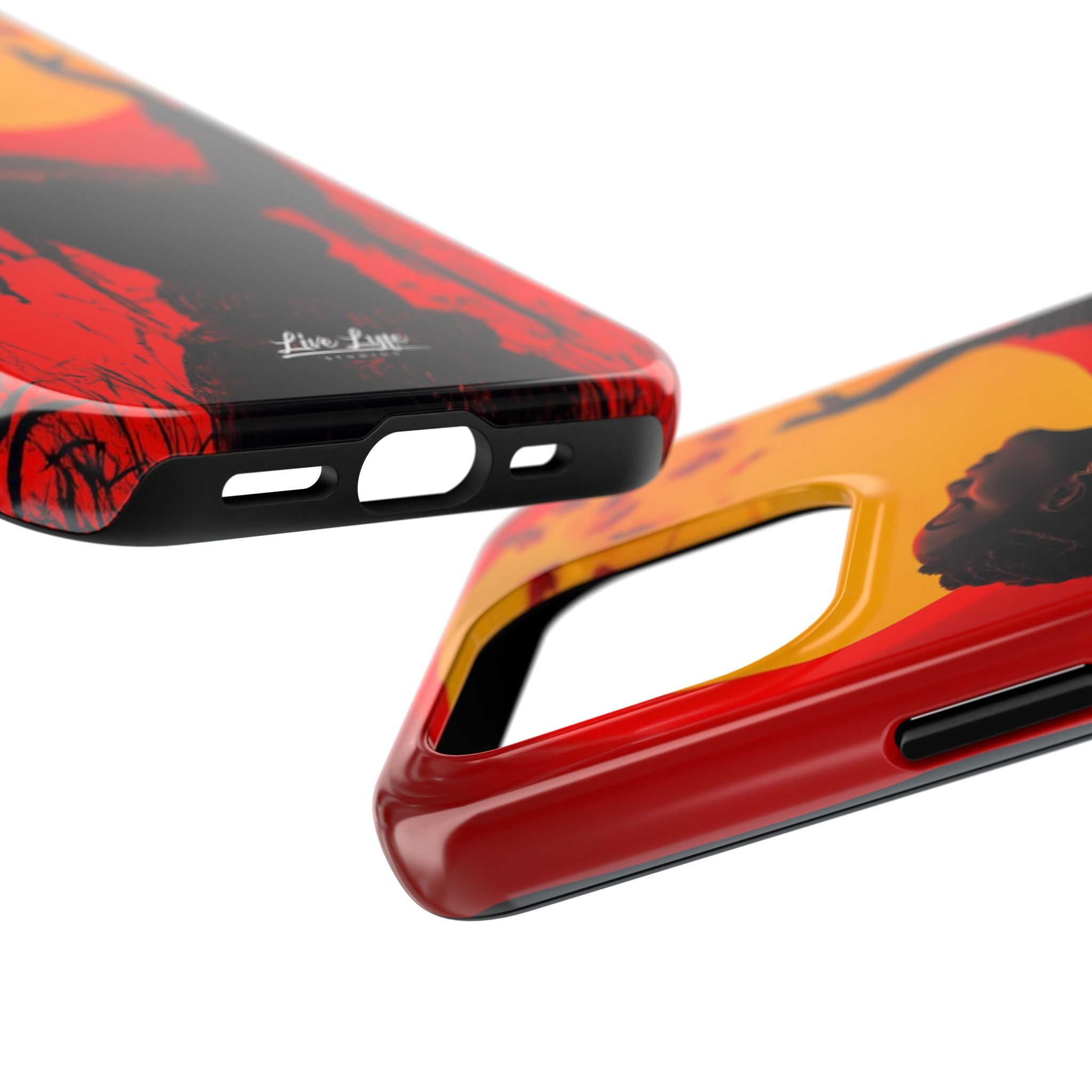 Sunset Spirit, Rasta Soul Awakening Phone Case