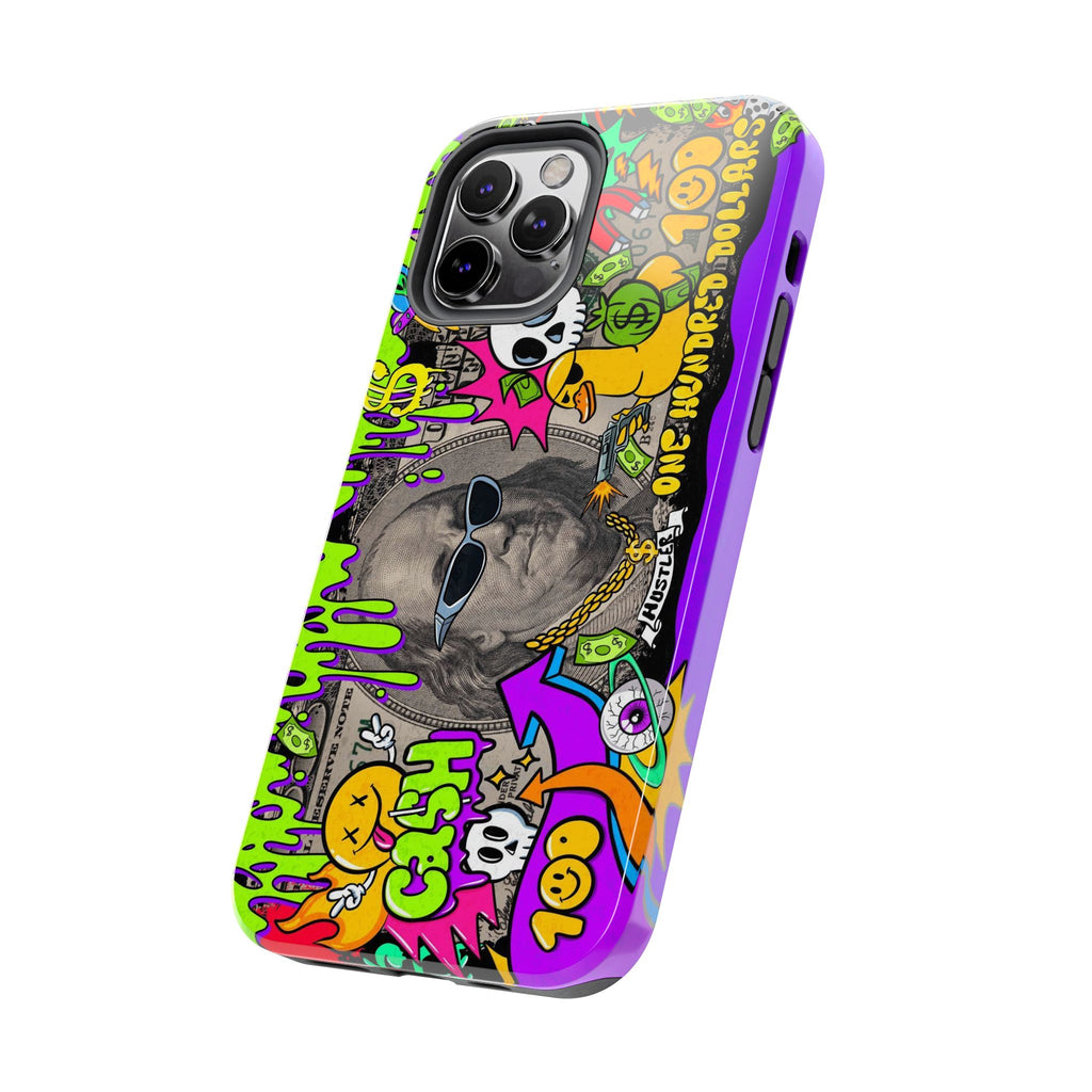 Vibrant Abstract Tough iPhone and Samsung Phone Cases - Funky, Graffiti-Style Protection, Perfect for Teens, Unique Gift, Street Art Lover, Cool Accessories