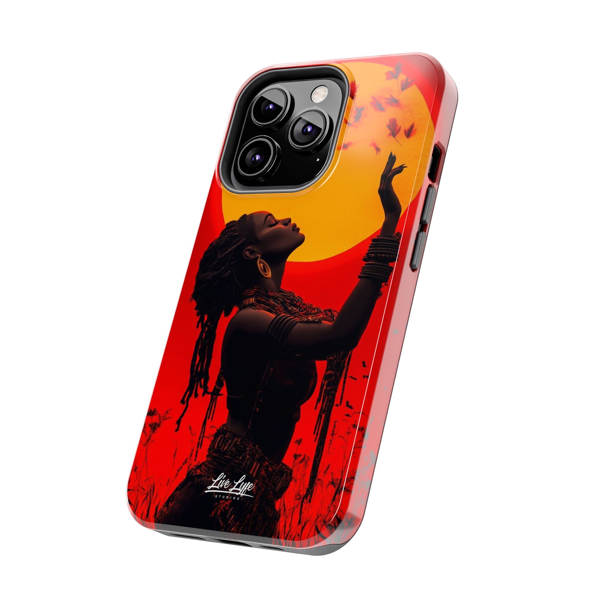 Sunset Spirit, Rasta Soul Awakening Phone Case