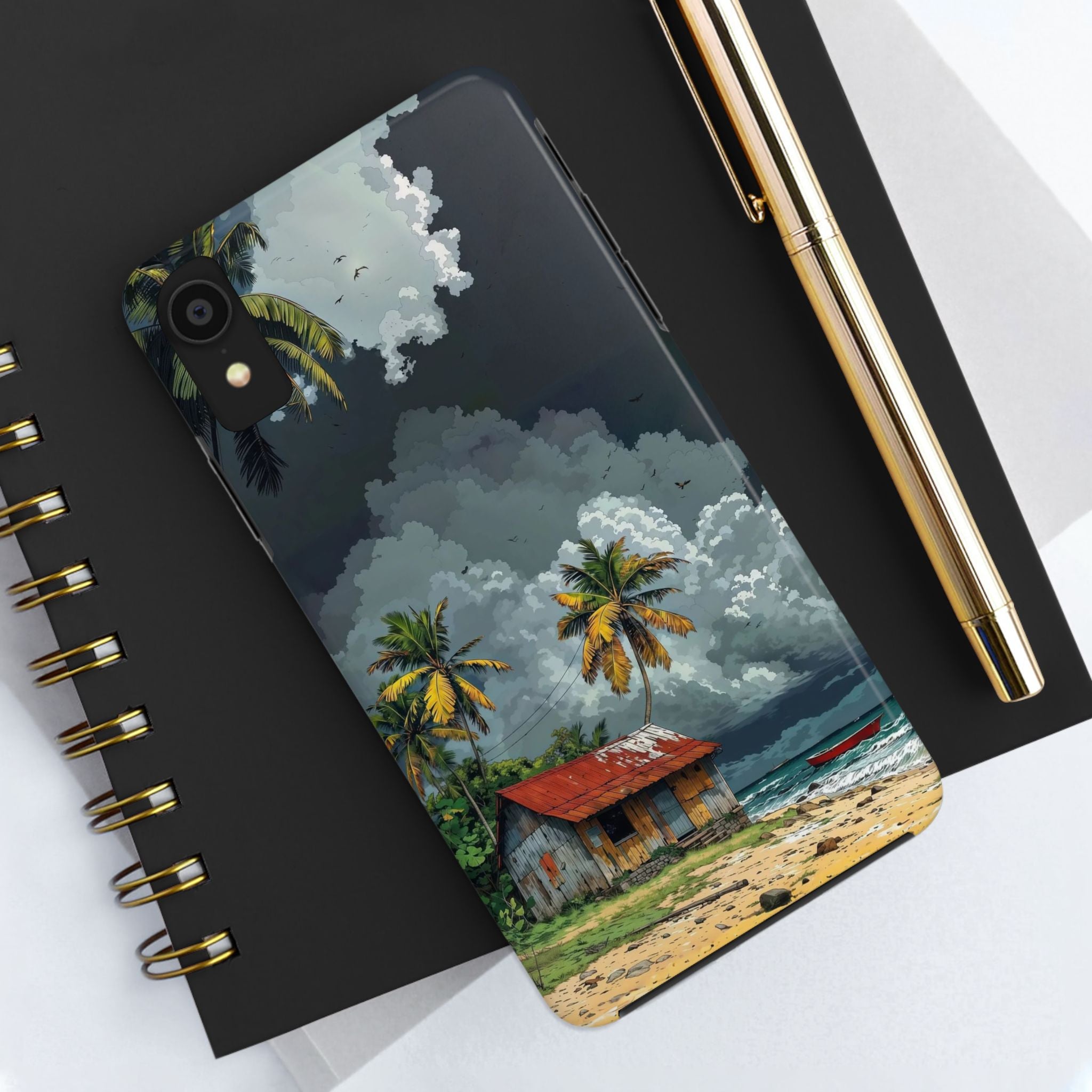 Tropical Beach Phone Cases - Coastal Vibes, Summer Gift, Adventure Ready, Travel Companion, Protective Cover Layer