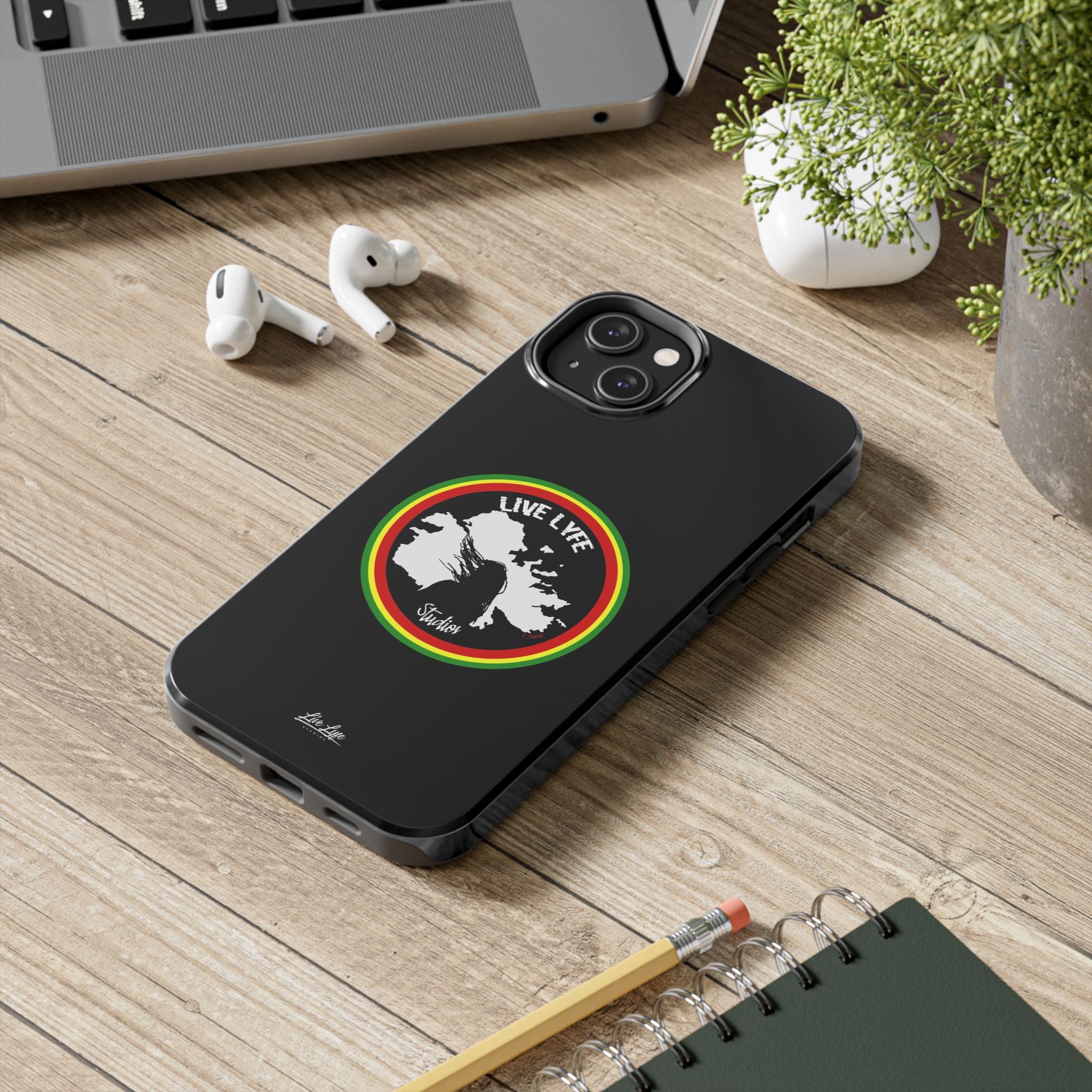 Livel Lyfe Phone Case – Sleek Black Cover