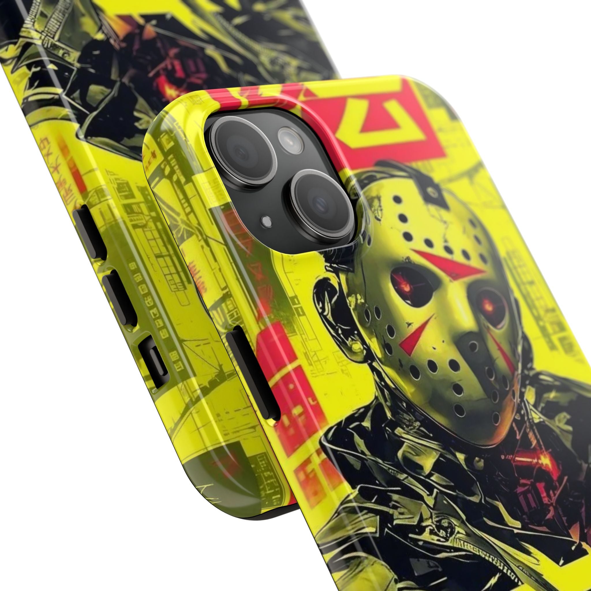 Cyberpunk Tough Phone Case - Unique Tech Accessory for Gamers, Gift for Birthdays, Holidays, Phone Protection, Stylish Design