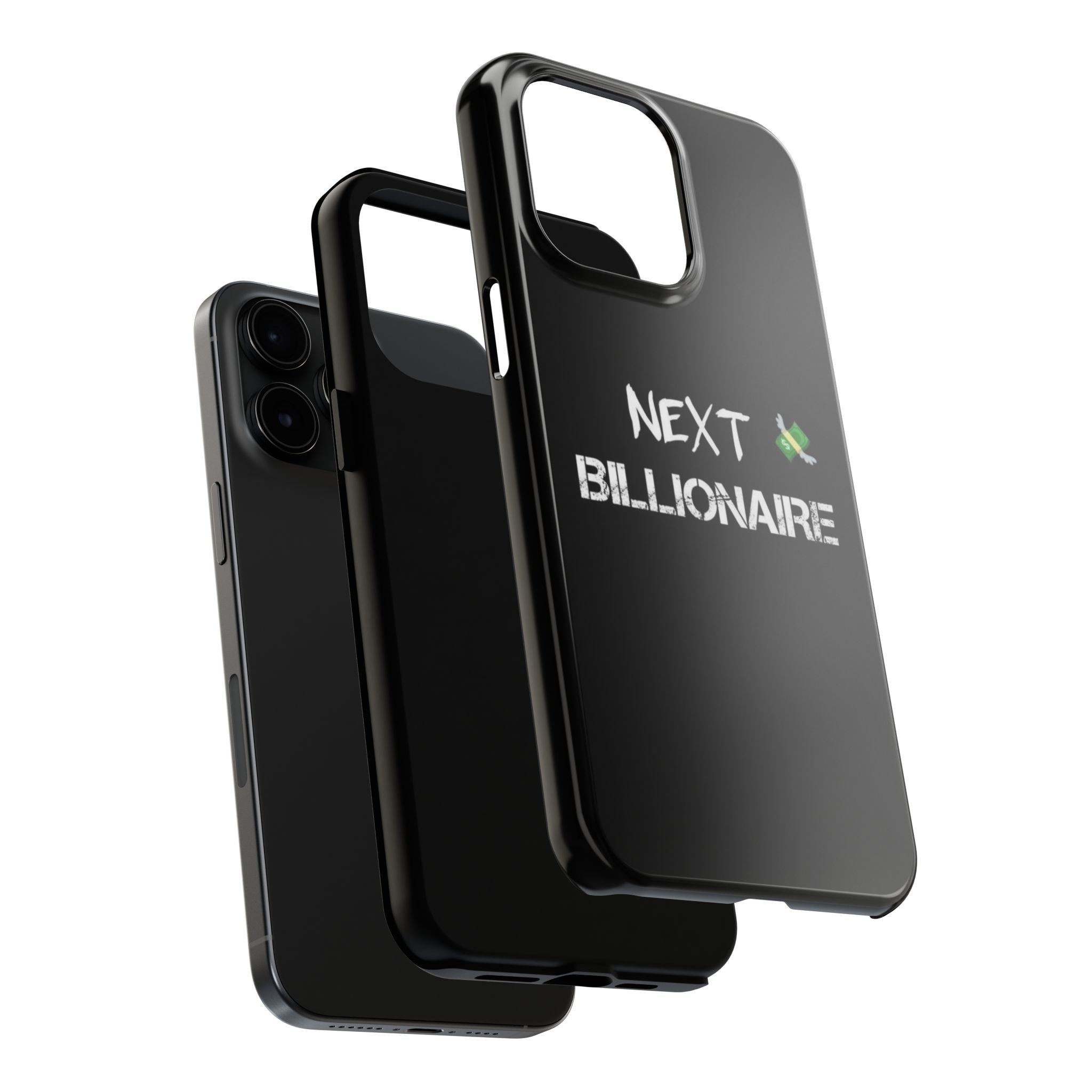 Bold Next Billionaire Phone Case, Tough Phone Cover, Entrepreneur Gift, Motivational Phone Accessory, Unique Tech Decor