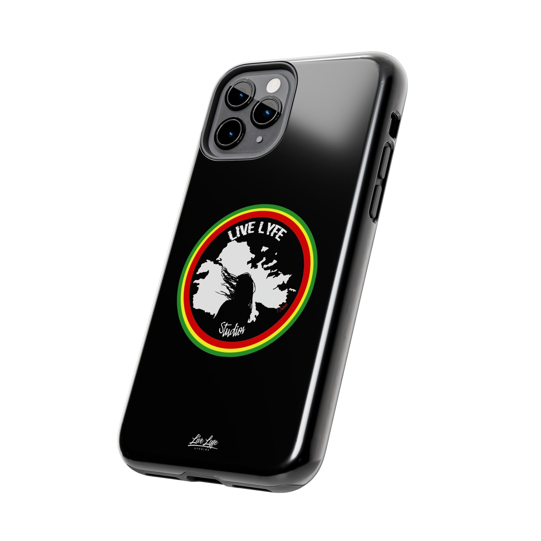 Livel Lyfe Phone Case – Sleek Black Cover