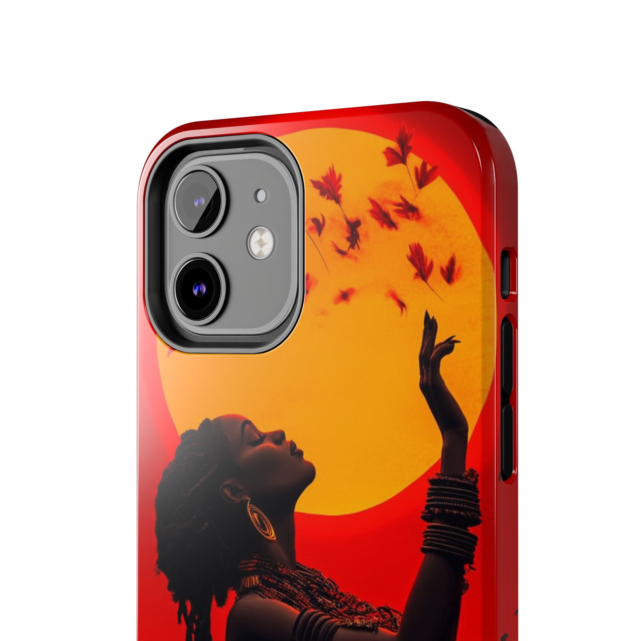 Sunset Spirit, Rasta Soul Awakening Phone Case