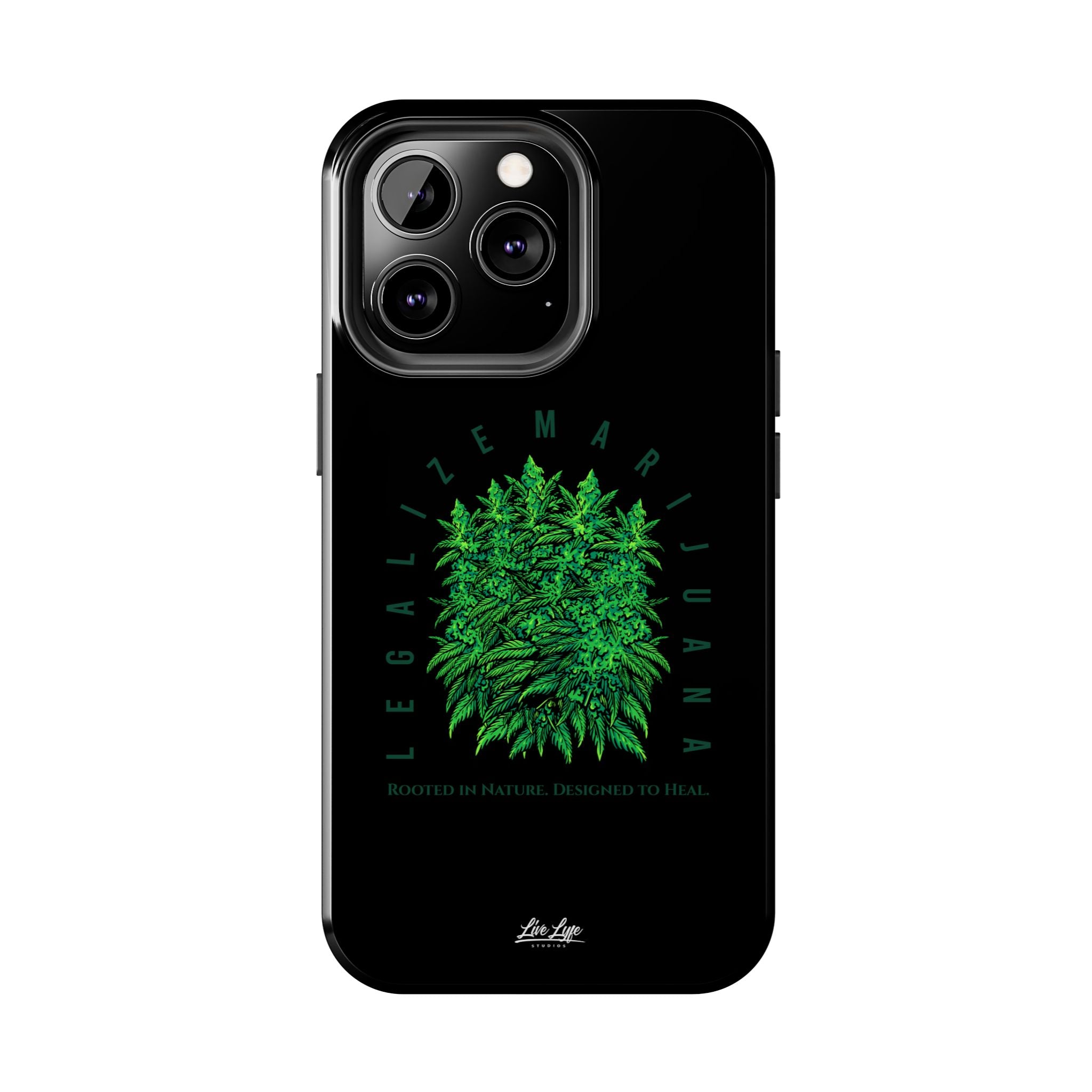 Legalize The Plant Phone Case – Sleek Black Cover