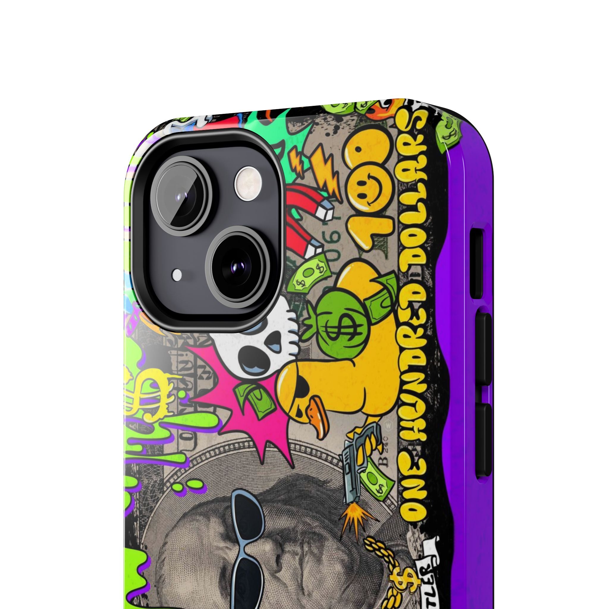 Vibrant Abstract Tough iPhone and Samsung Phone Cases - Funky, Graffiti-Style Protection, Perfect for Teens, Unique Gift, Street Art Lover, Cool Accessories