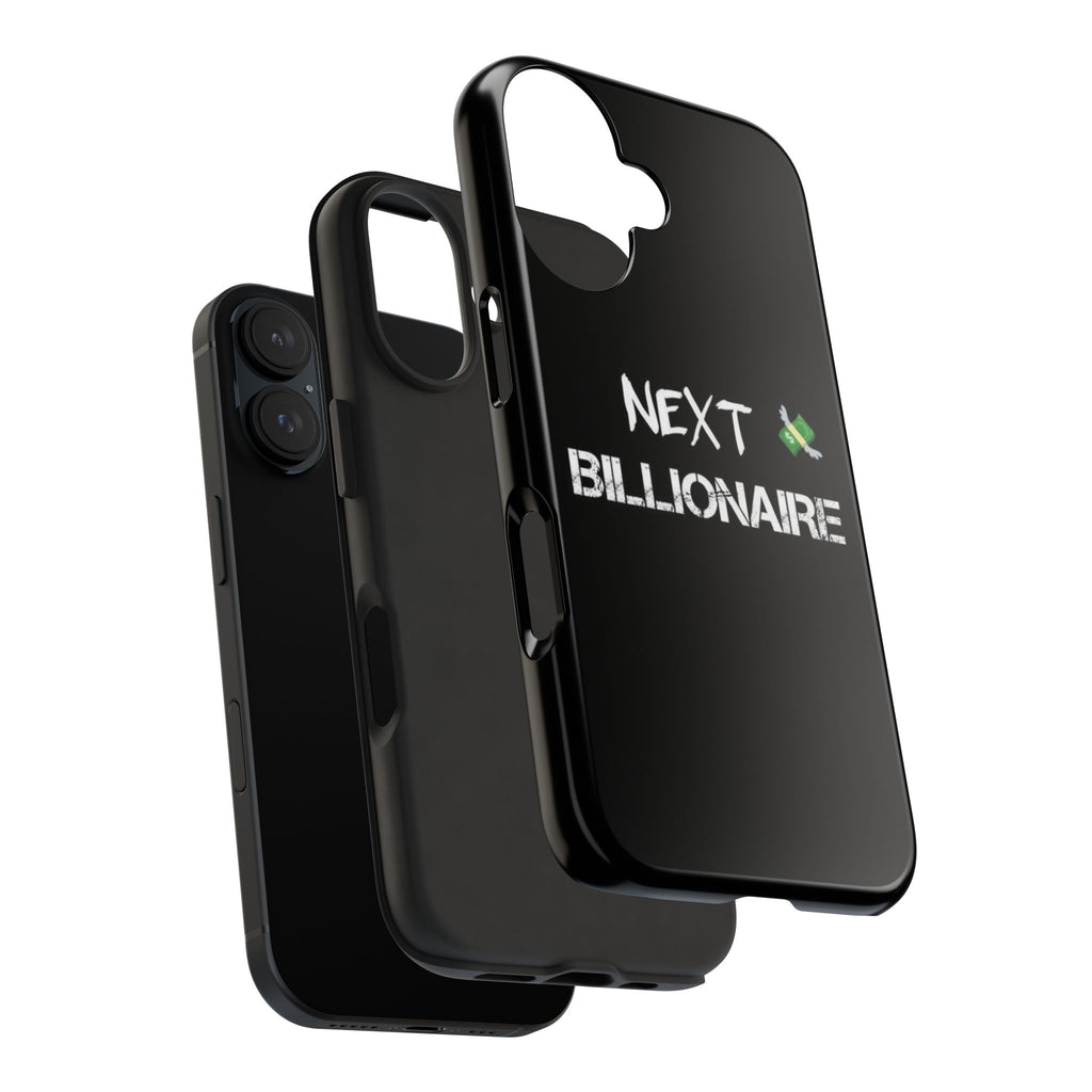 Bold Next Billionaire Phone Case, Tough Phone Cover, Entrepreneur Gift, Motivational Phone Accessory, Unique Tech Decor