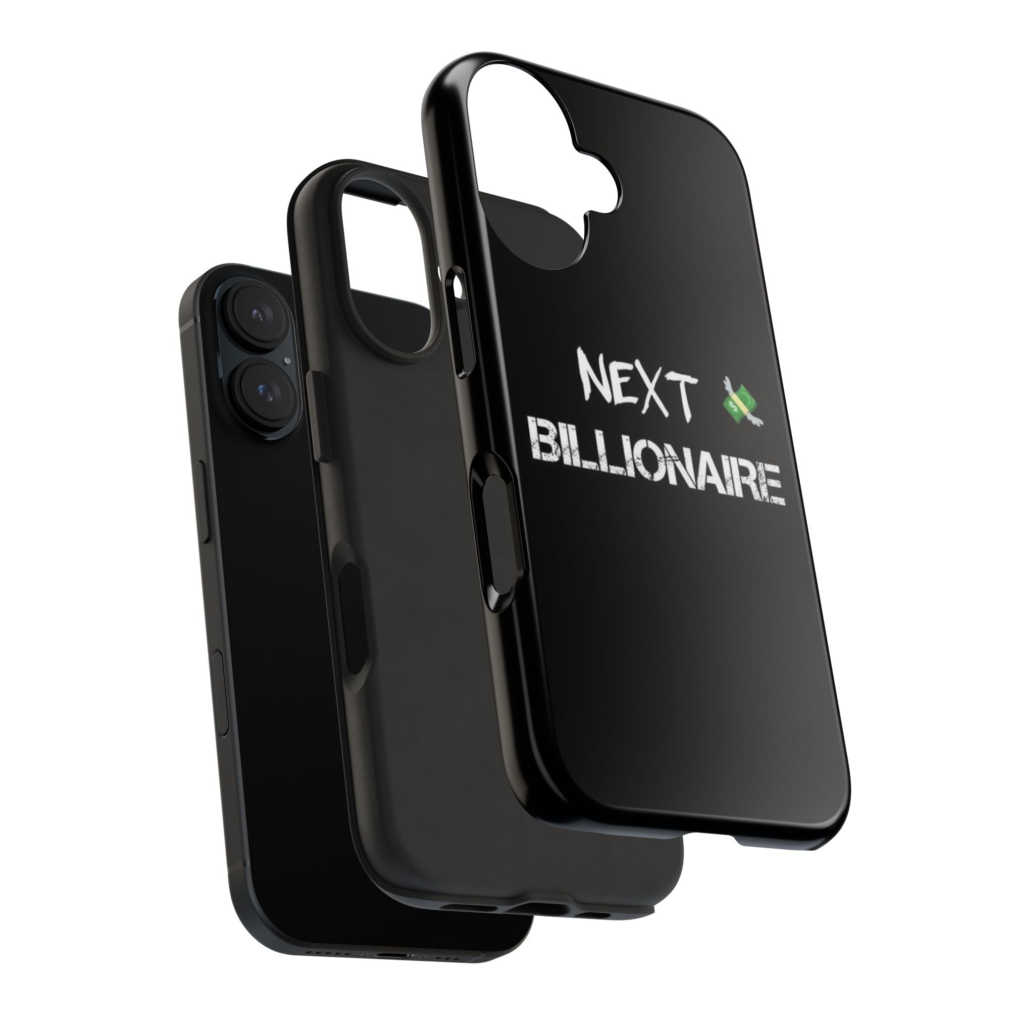 Bold Next Billionaire Phone Case, Tough Phone Cover, Entrepreneur Gift, Motivational Phone Accessory, Unique Tech Decor