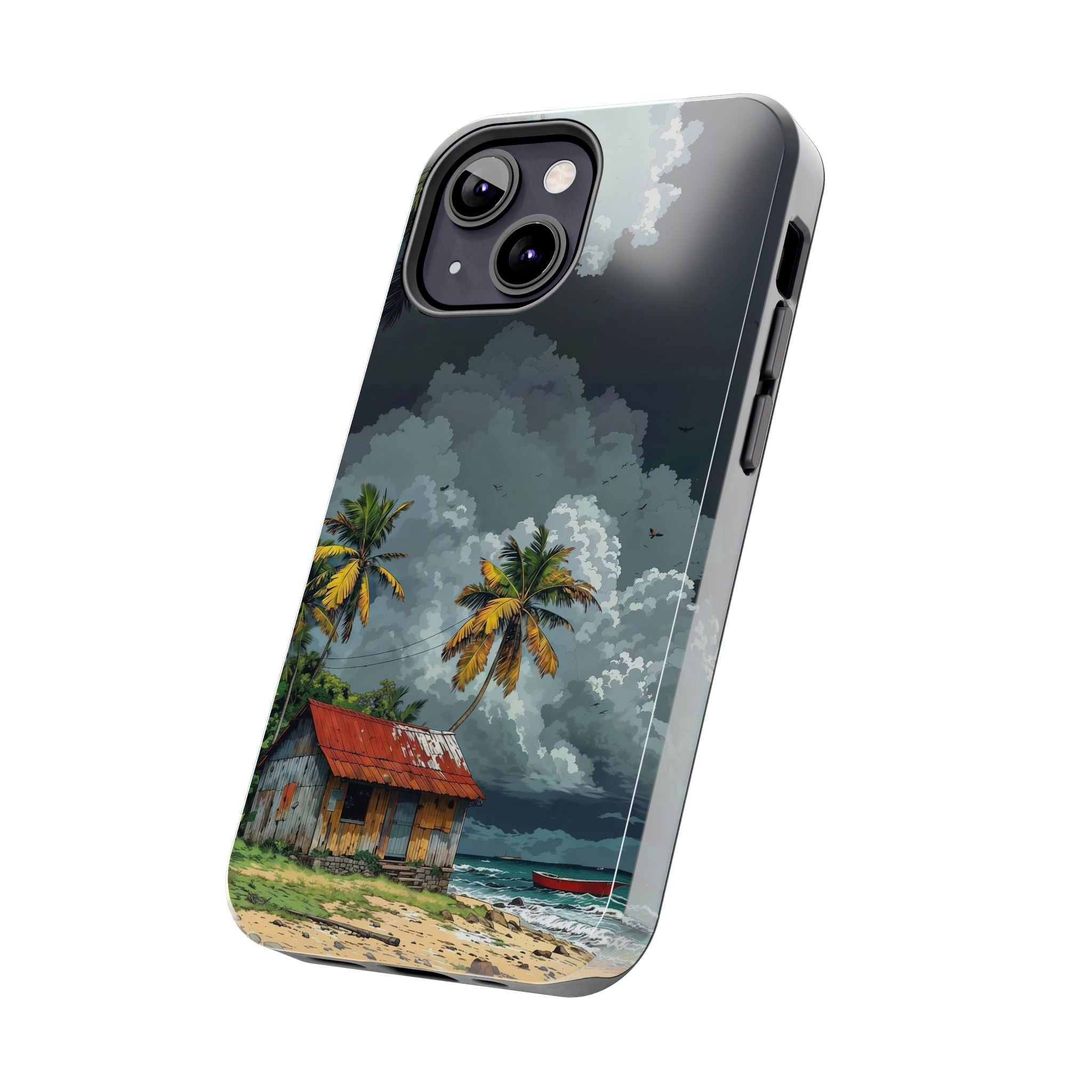 Tropical Beach Phone Cases - Coastal Vibes, Summer Gift, Adventure Ready, Travel Companion, Protective Cover Layer