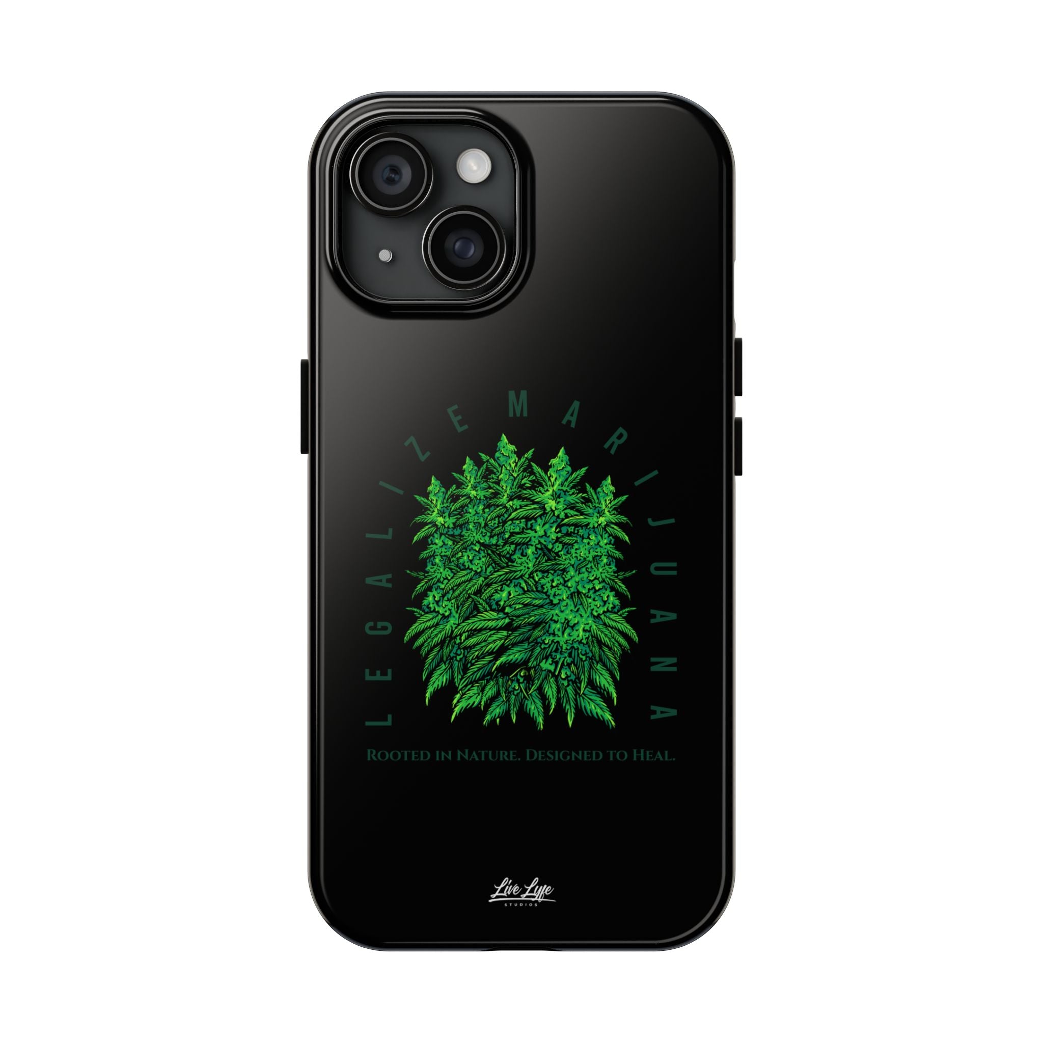 Legalize The Plant Phone Case – Sleek Black Cover