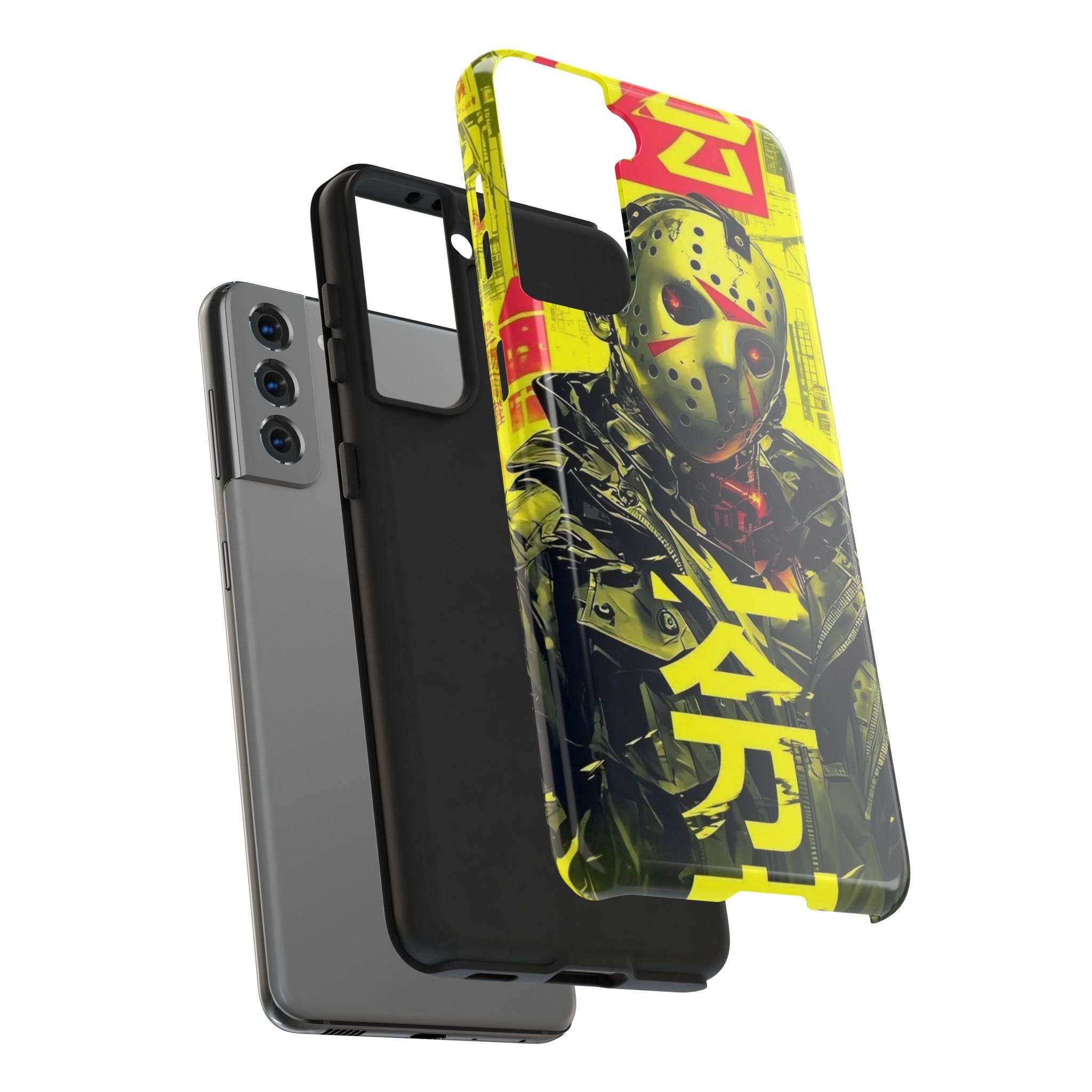 Cyberpunk Tough Phone Case - Unique Tech Accessory for Gamers, Gift for Birthdays, Holidays, Phone Protection, Stylish Design
