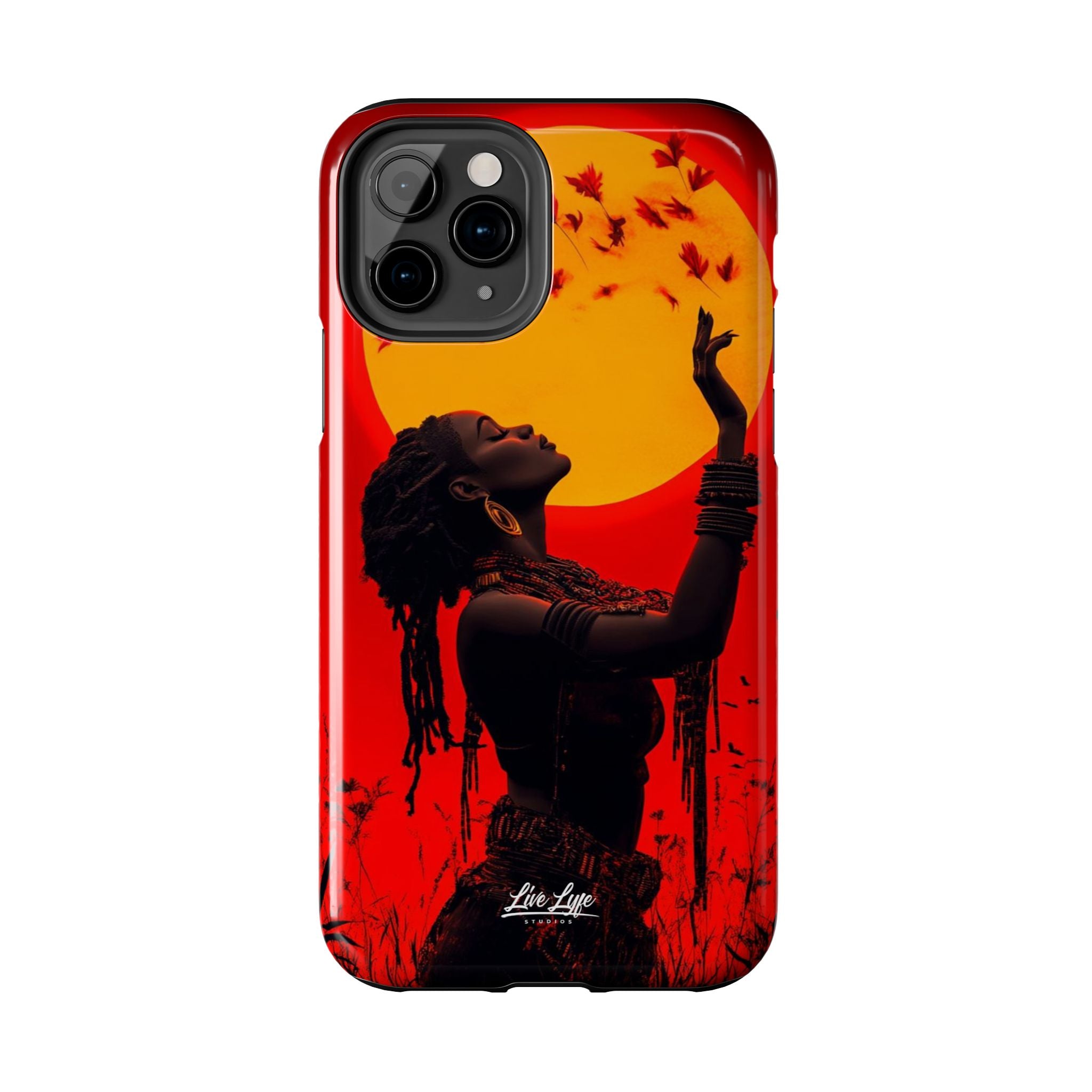 Sunset Spirit, Rasta Soul Awakening Phone Case