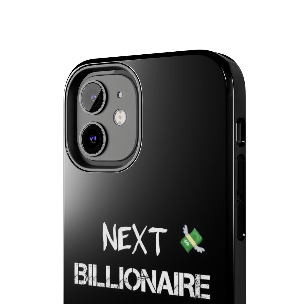 Bold Next Billionaire Phone Case, Tough Phone Cover, Entrepreneur Gift, Motivational Phone Accessory, Unique Tech Decor