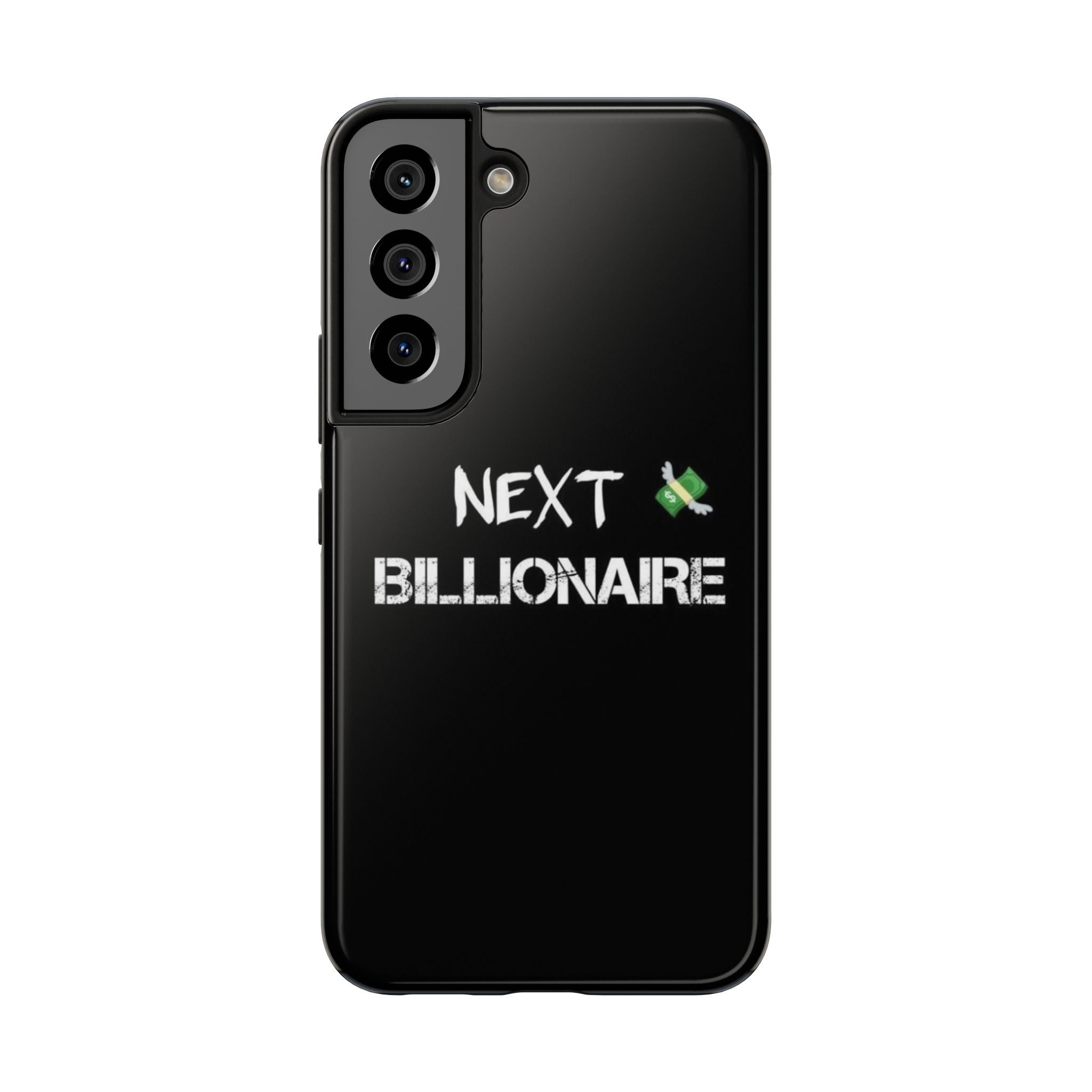Bold Next Billionaire Phone Case, Tough Phone Cover, Entrepreneur Gift, Motivational Phone Accessory, Unique Tech Decor