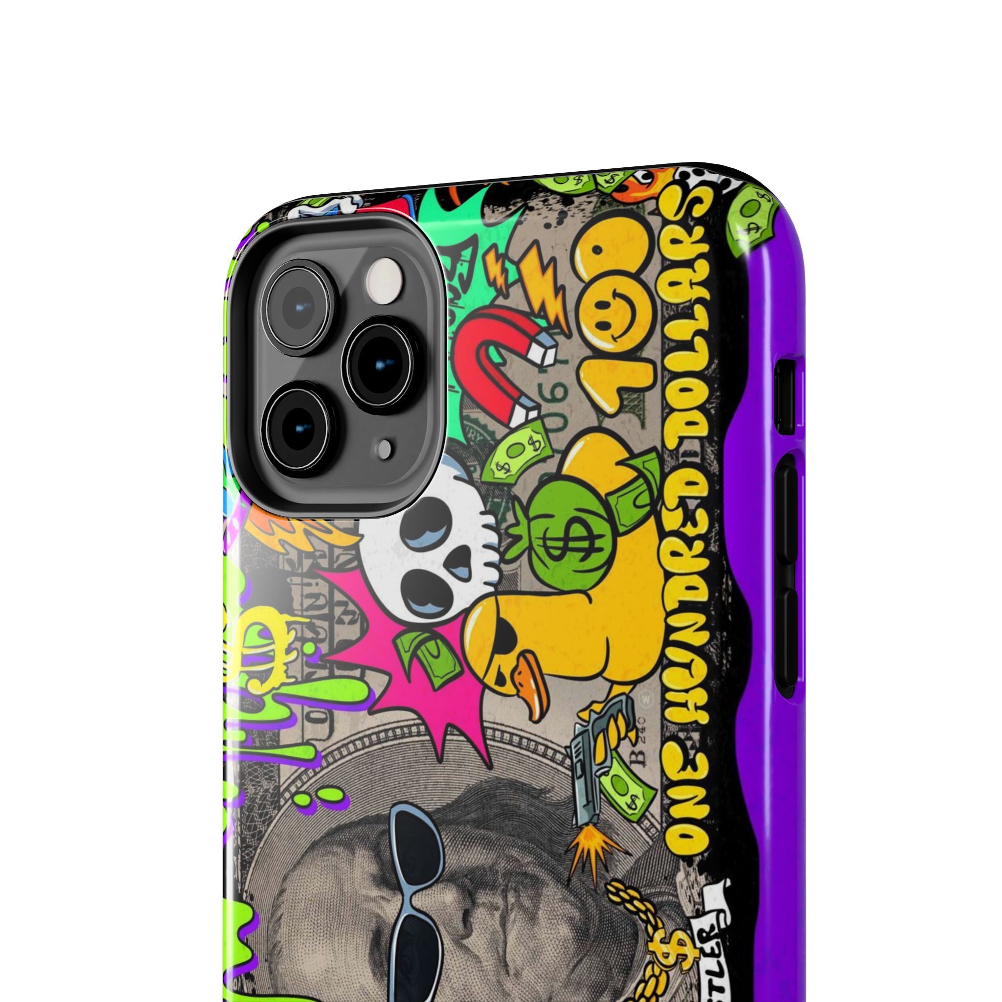 Vibrant Abstract Tough iPhone and Samsung Phone Cases - Funky, Graffiti-Style Protection, Perfect for Teens, Unique Gift, Street Art Lover, Cool Accessories