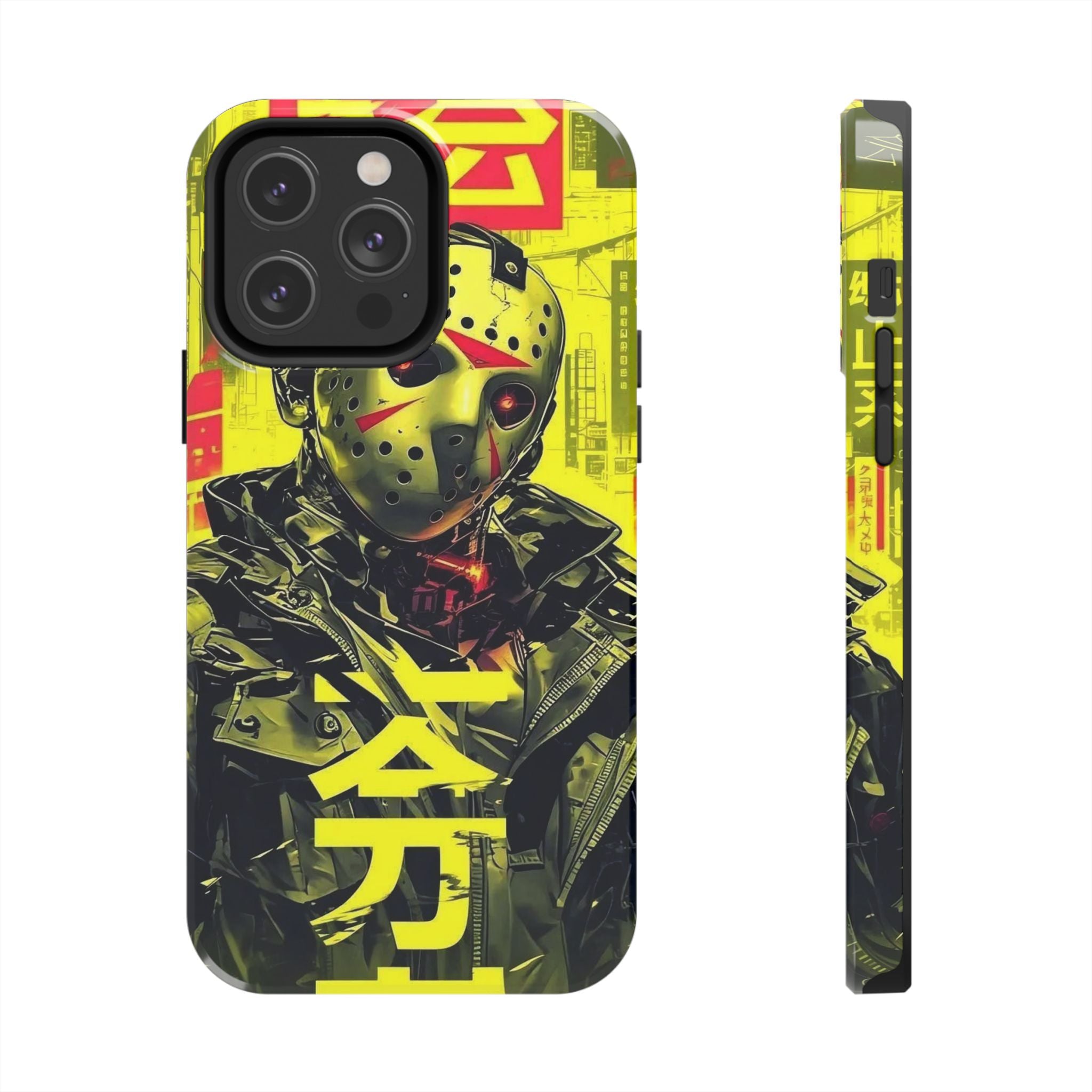 Cyberpunk Tough Phone Case - Unique Tech Accessory for Gamers, Gift for Birthdays, Holidays, Phone Protection, Stylish Design
