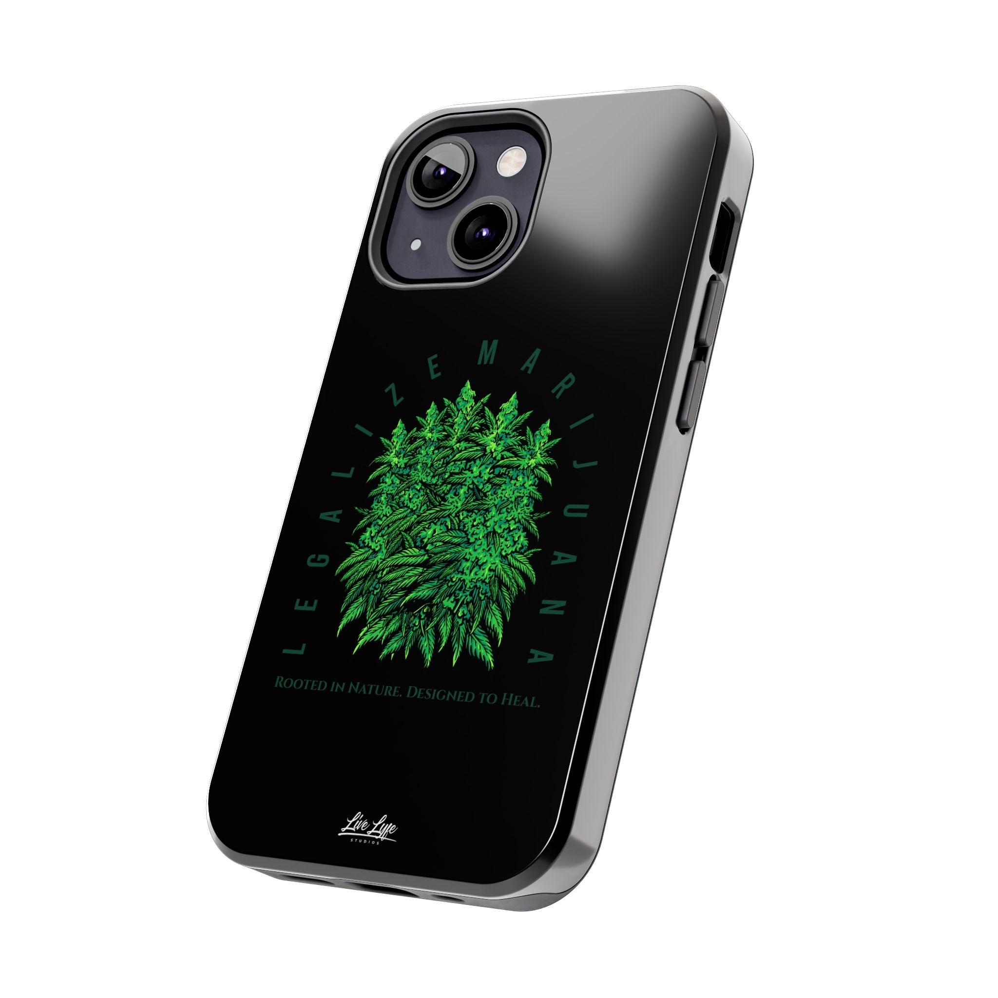 Legalize The Plant Phone Case – Sleek Black Cover