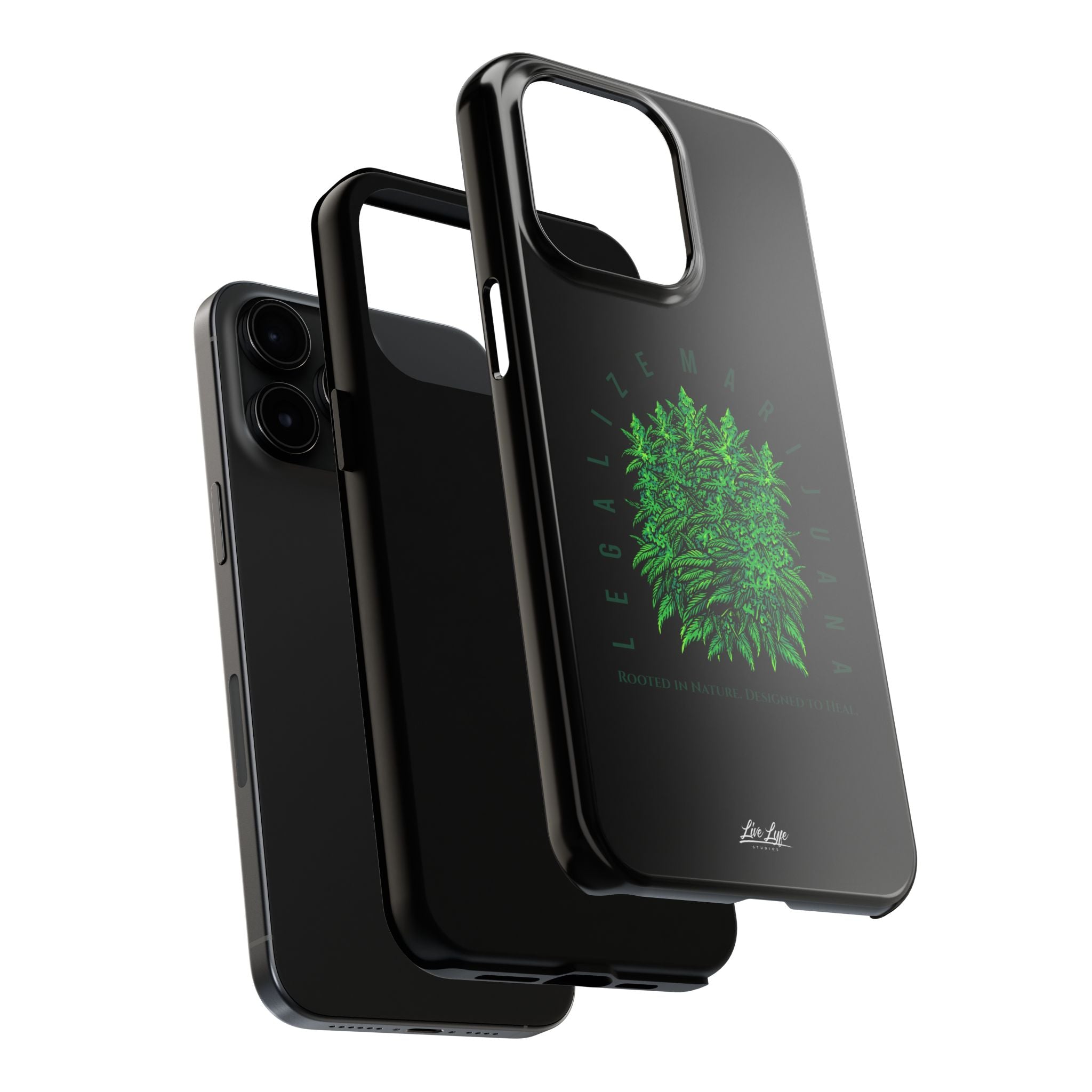 Legalize The Plant Phone Case – Sleek Black Cover