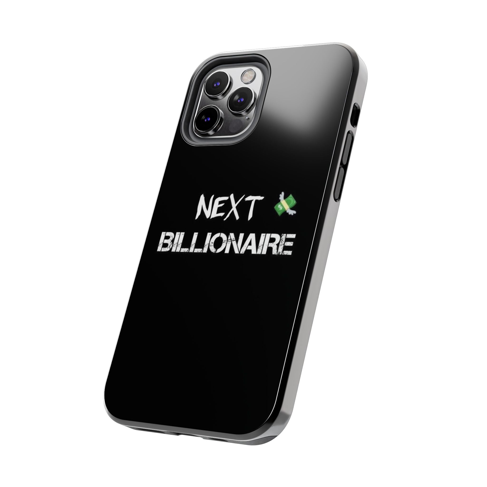 Bold Next Billionaire Phone Case, Tough Phone Cover, Entrepreneur Gift, Motivational Phone Accessory, Unique Tech Decor