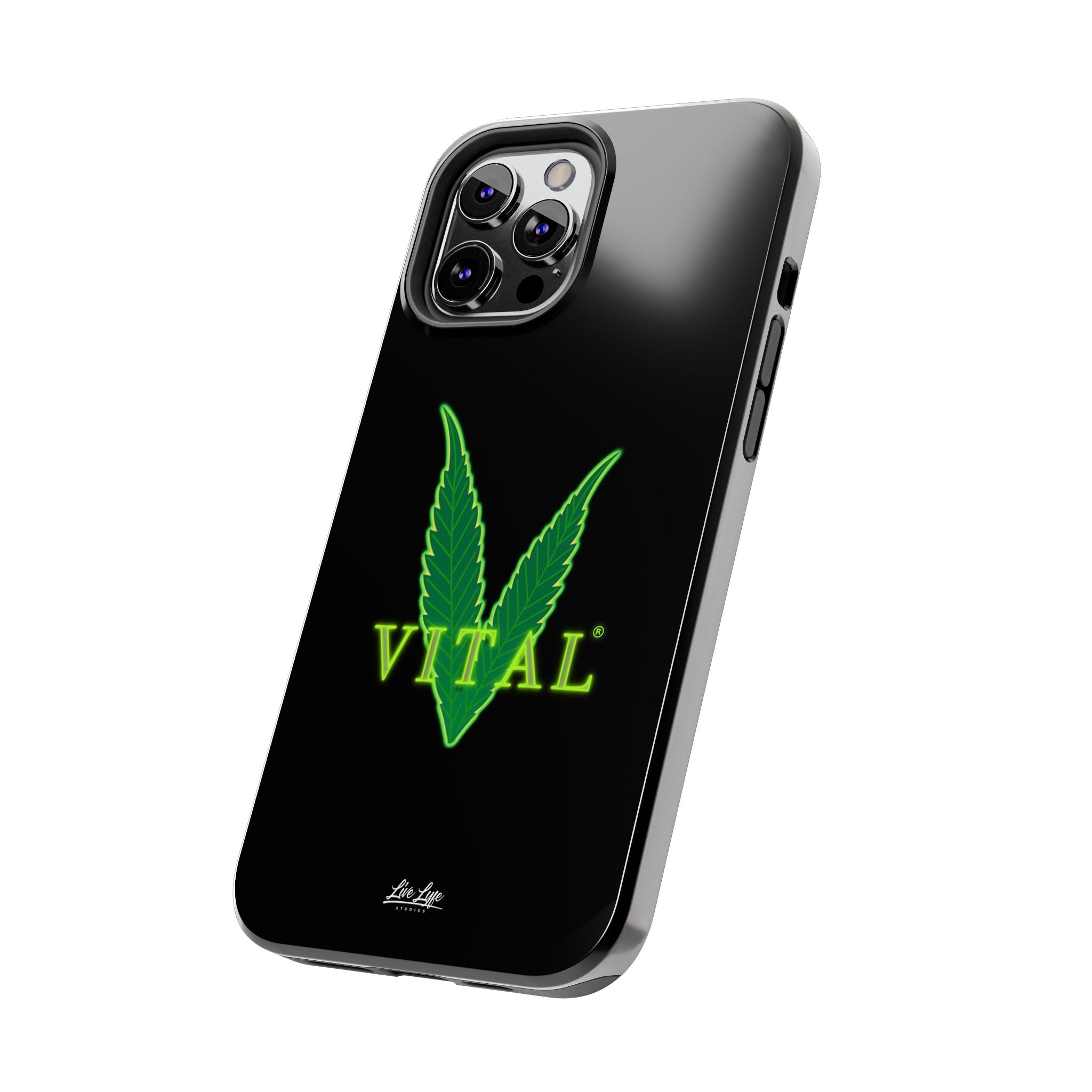 Vital Lyfe Phone Case – Sleek Black Cover