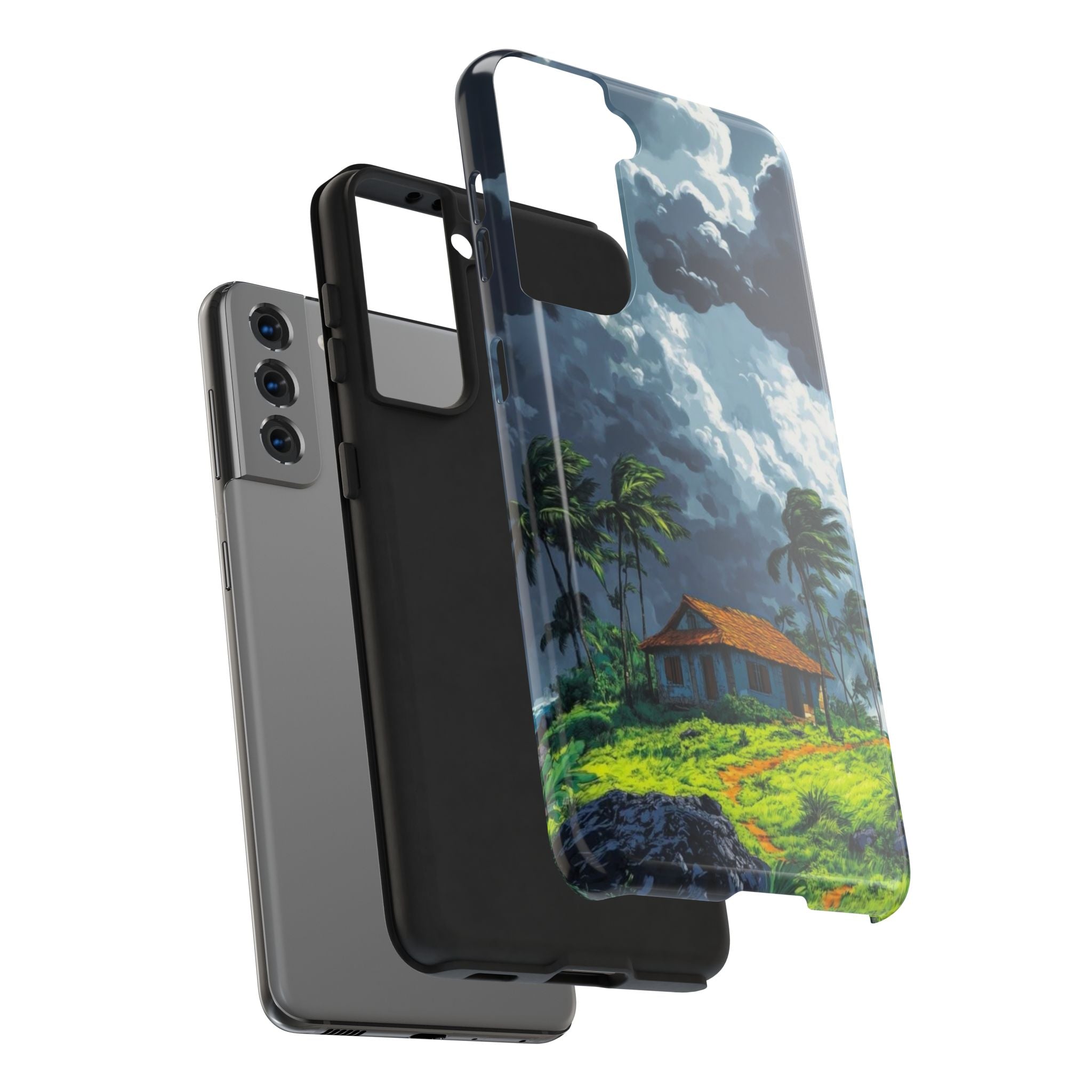 Tropical Landscape iPhone and Samsung Cases - Durable, Stylish, Nature-Inspired Protection, Perfect Gifts for Nature Lovers, Adventure Seekers, [...]