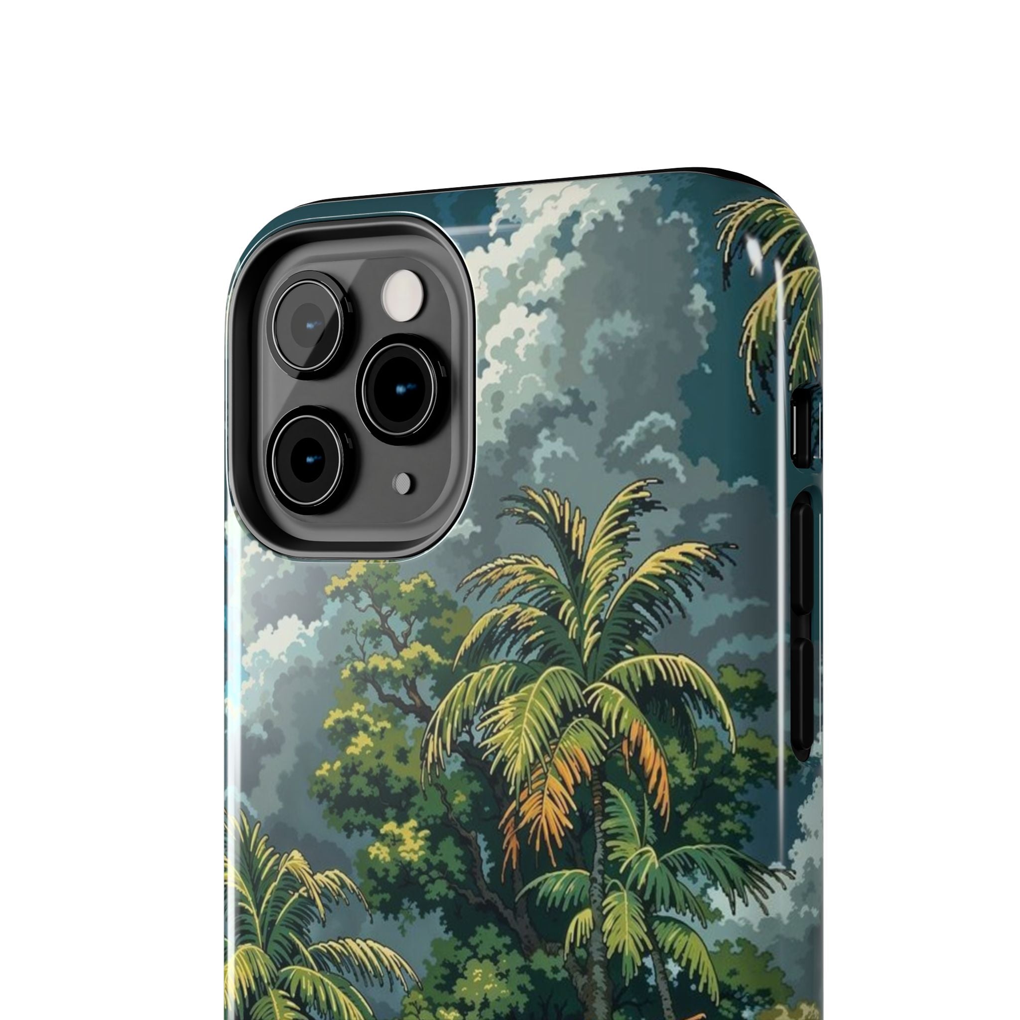 Tropical Paradise Tough iPhone and Samsung Cases - Beach Vibe, Summer Gift, Durable Protection for Adventure Lovers, Coastal Decor, Phone Accessories