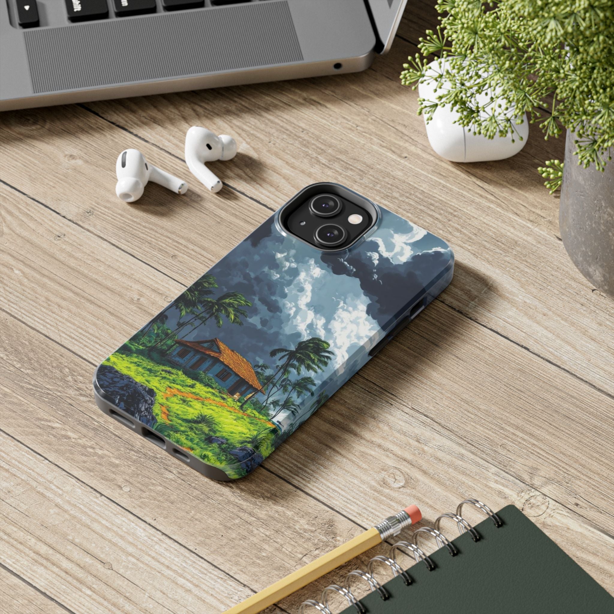 Tropical Landscape iPhone and Samsung Cases - Durable, Stylish, Nature-Inspired Protection, Perfect Gifts for Nature Lovers, Adventure Seekers, [...]