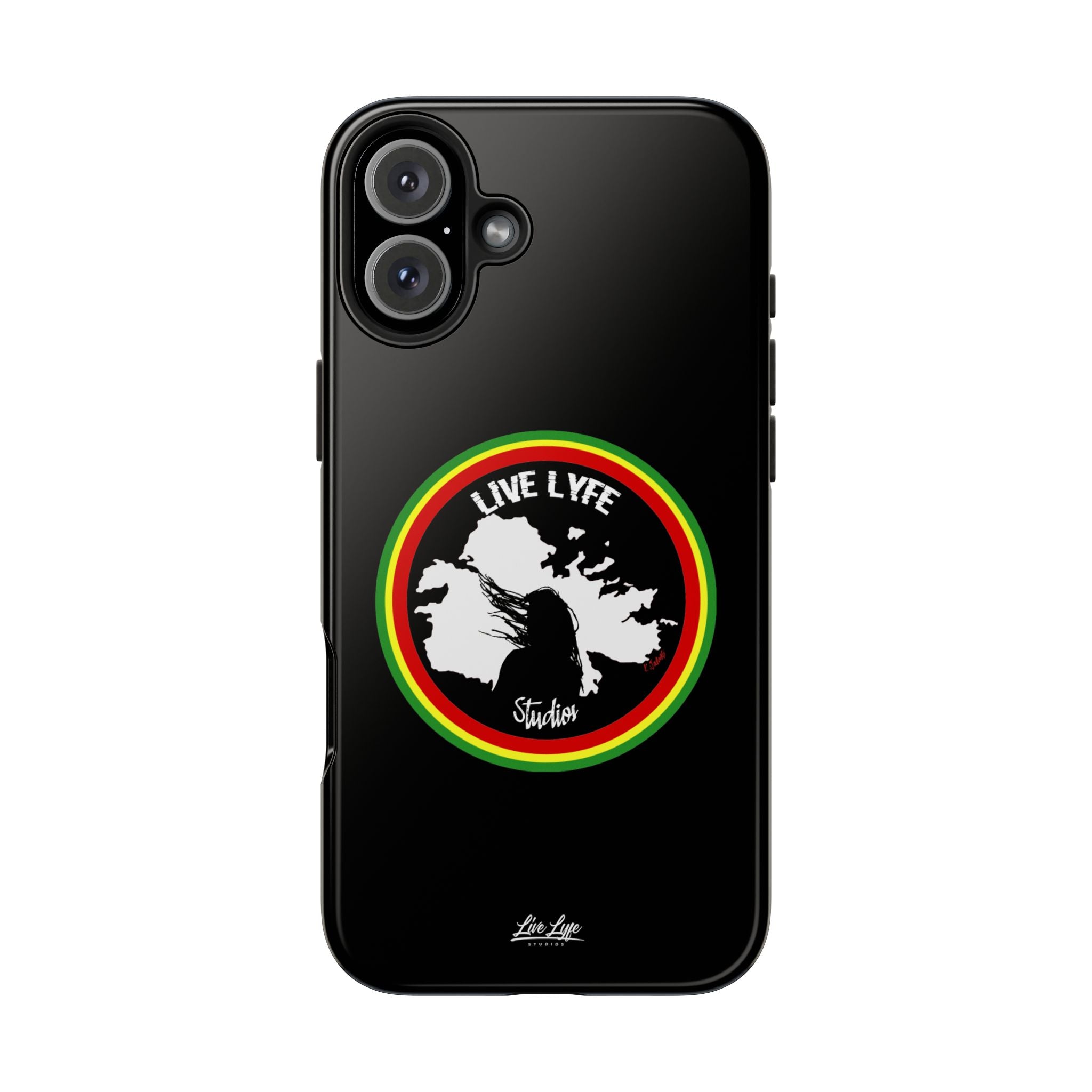 Livel Lyfe Phone Case – Sleek Black Cover