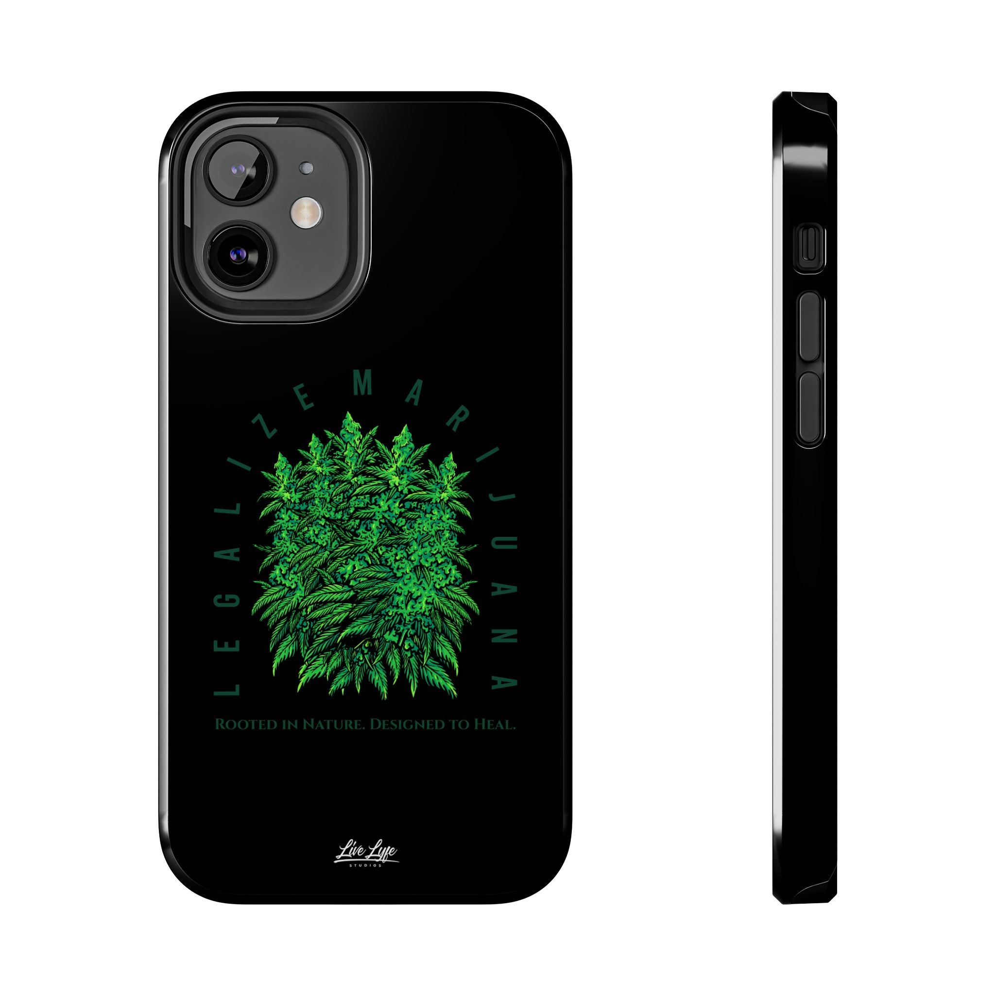Legalize The Plant Phone Case – Sleek Black Cover