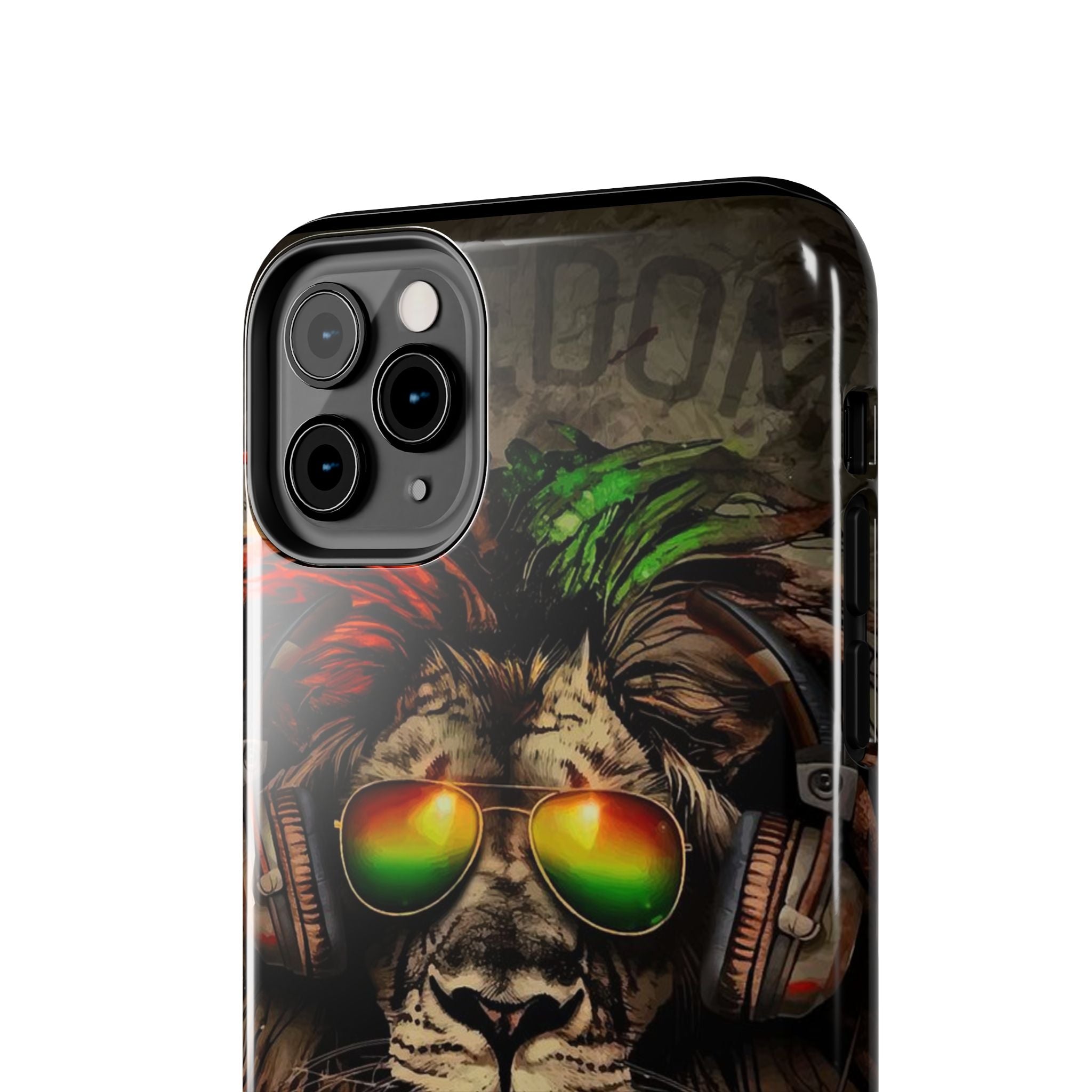 Reggae Lion Iphone Phone Case - Tough Phone Cases for Music Lovers, Gift for Rasta Fans, Vibrant Phone Cover, Unique Phone Accessories, [...]