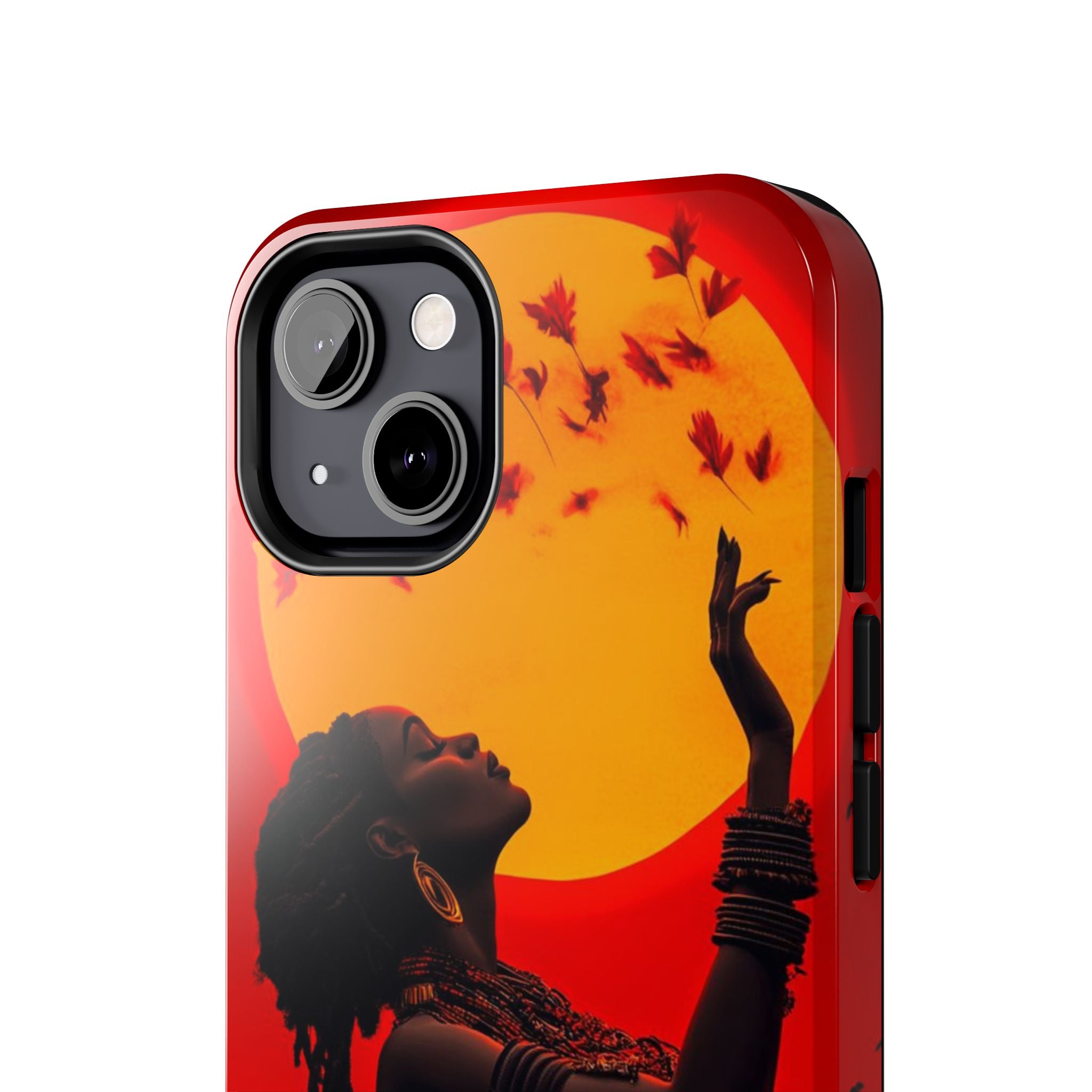 Sunset Spirit, Rasta Soul Awakening Phone Case