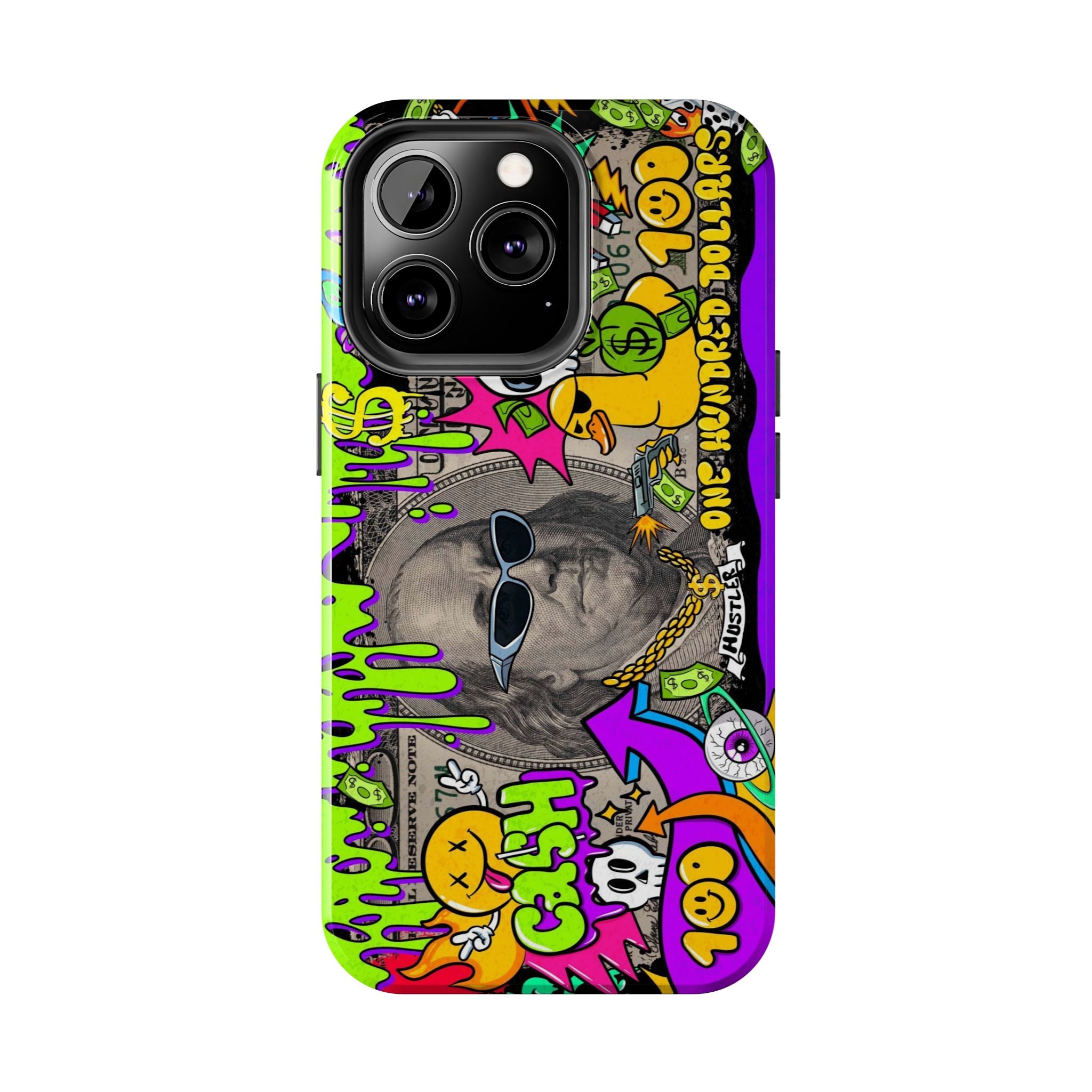 Vibrant Abstract Tough iPhone and Samsung Phone Cases - Funky, Graffiti-Style Protection, Perfect for Teens, Unique Gift, Street Art Lover, Cool Accessories