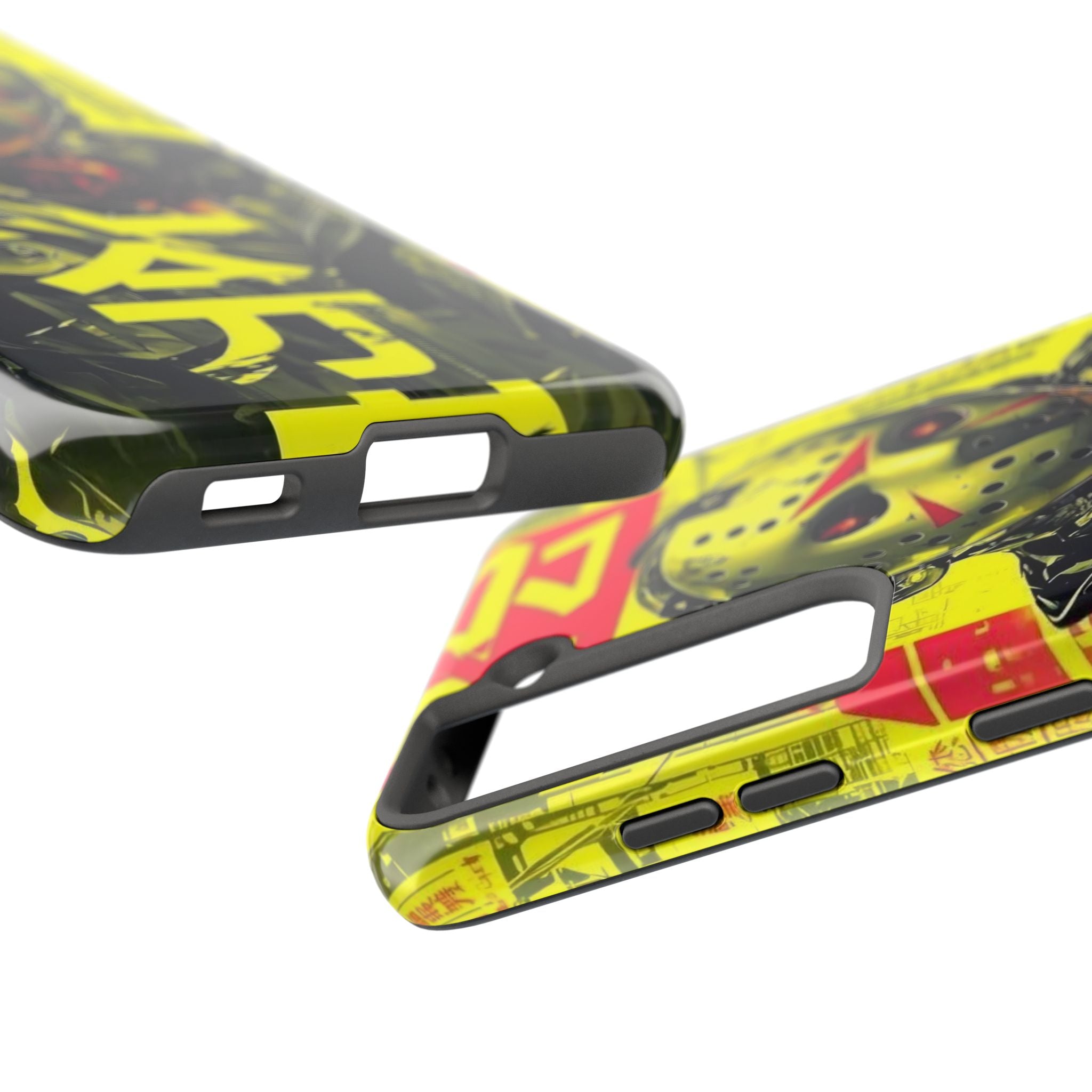 Cyberpunk Tough Phone Case - Unique Tech Accessory for Gamers, Gift for Birthdays, Holidays, Phone Protection, Stylish Design