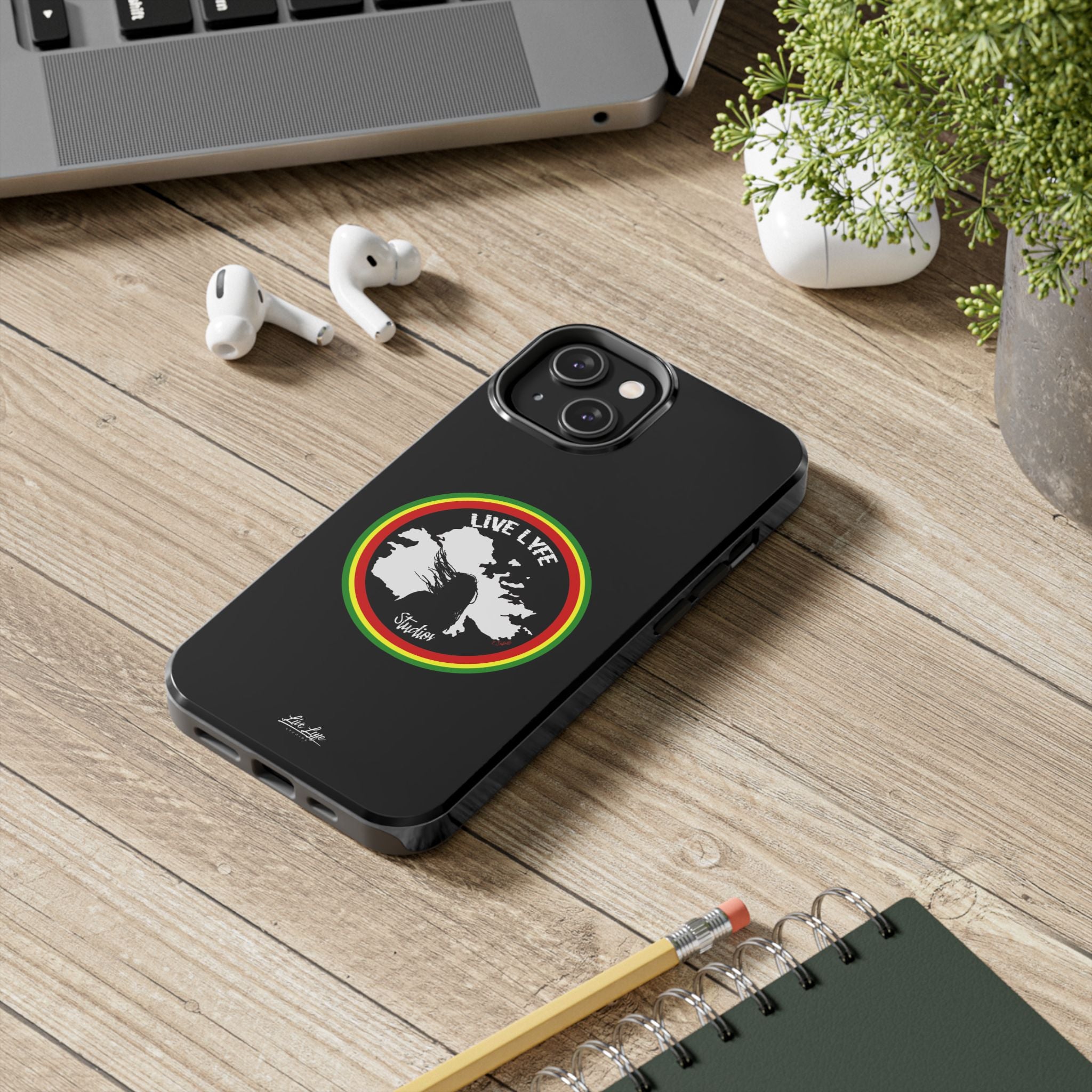 Livel Lyfe Phone Case – Sleek Black Cover